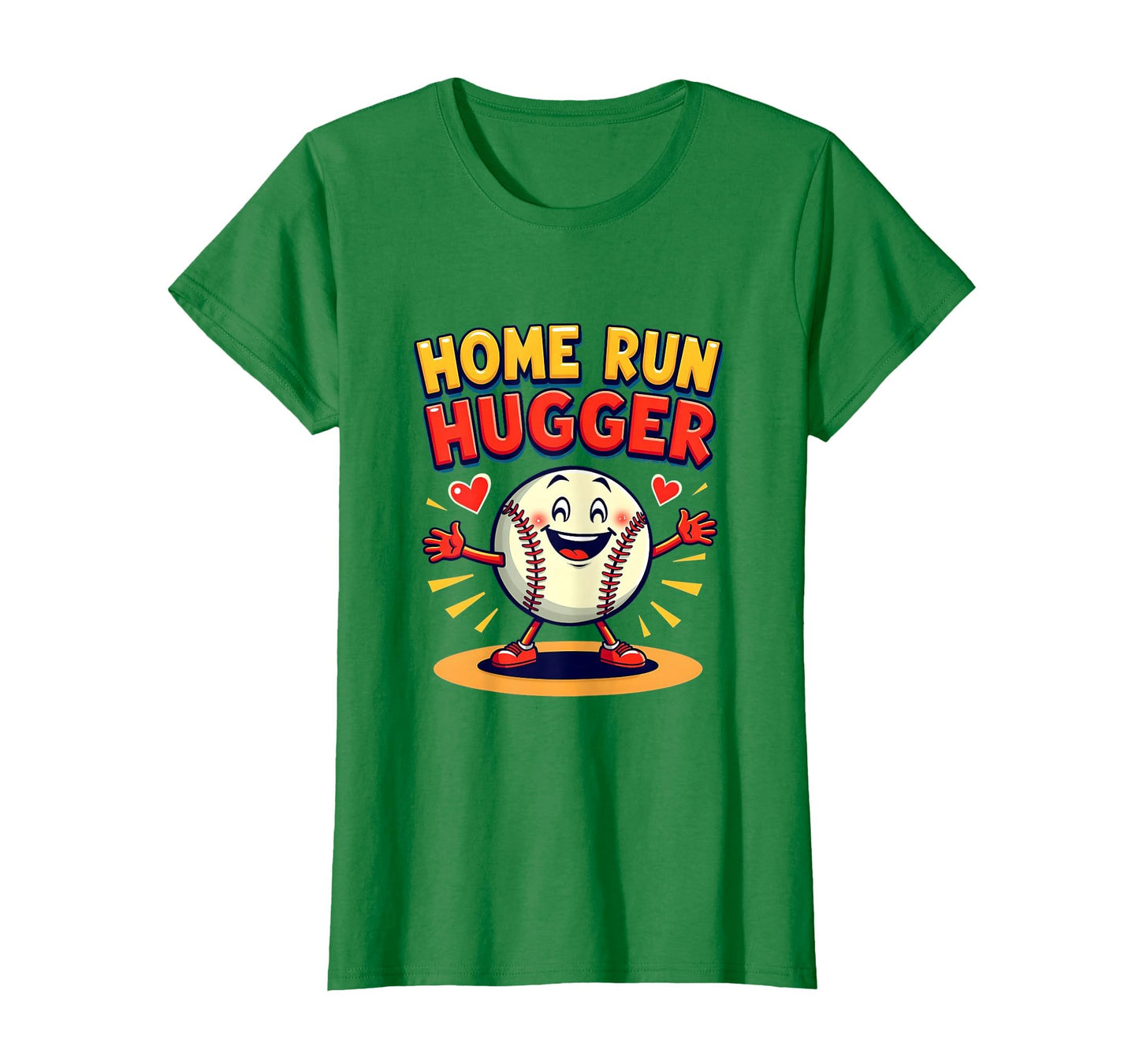 Home Run Hugger Baseball Mom T-Shirt - Novelty Apparel for Adults - T-Shirt, Sweatshirt, Hoodie