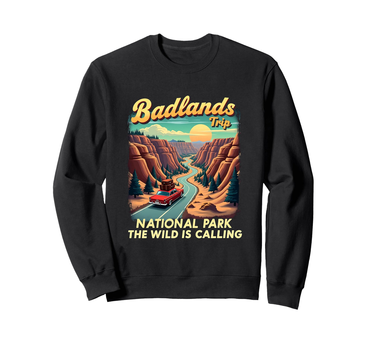 Mount Rushmore South Dakota State Sweatshirt - Streetwear Style for Adults - T-Shirt, Sweatshirt, Hoodie