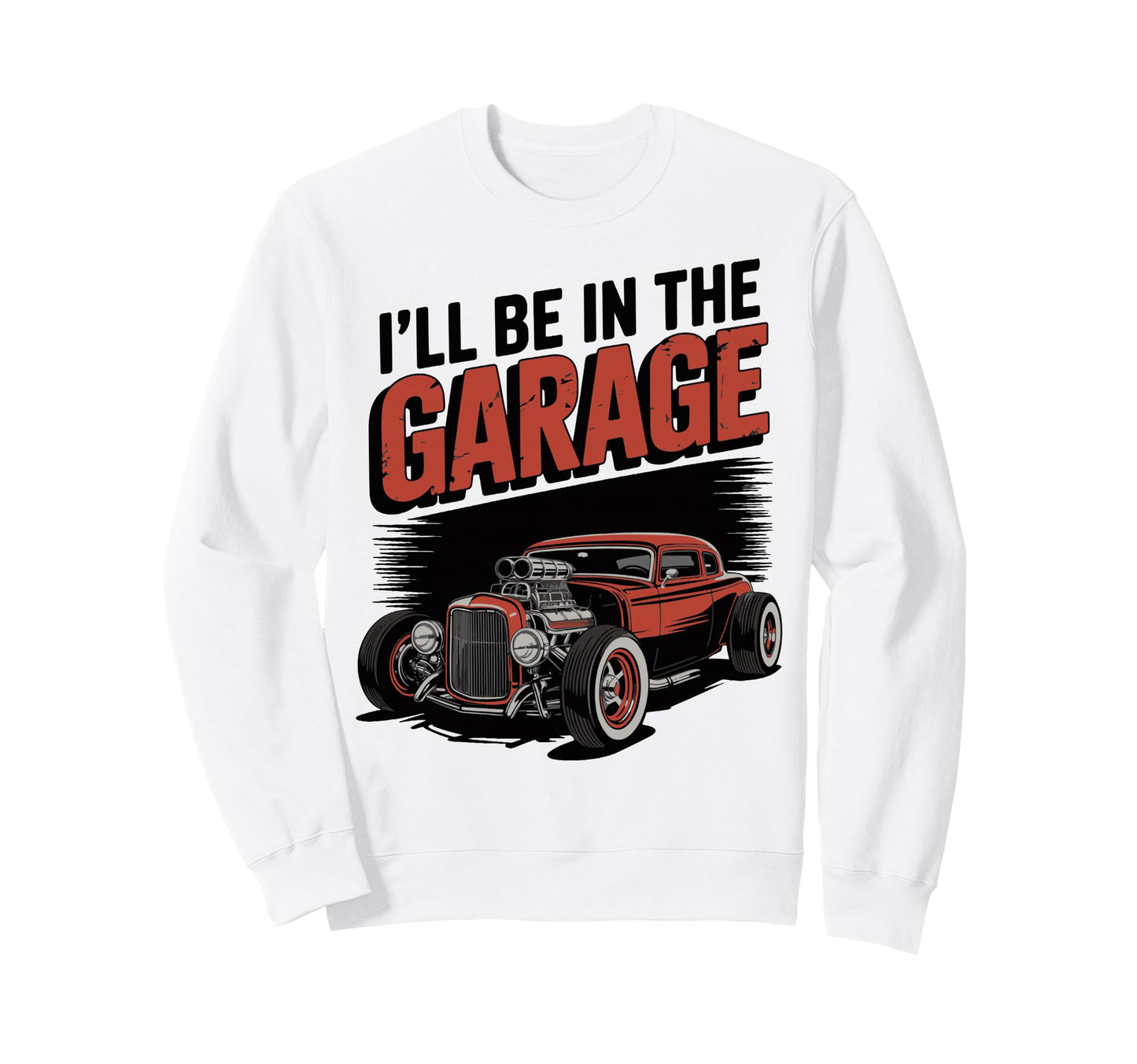 Cars Automobile Car Show Mechanics Sweatshirt - Fun Novelty Design Unisex - T-Shirt, Sweatshirt, Hoodie