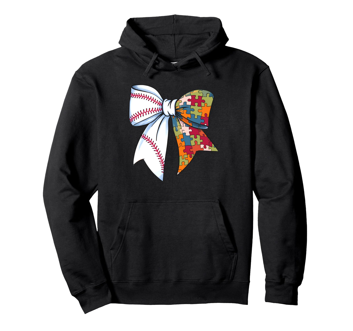 Autism Awareness Coquette Bow Autism Hoodie - Unique Graphic Men Women - T-Shirt, Sweatshirt, Hoodie