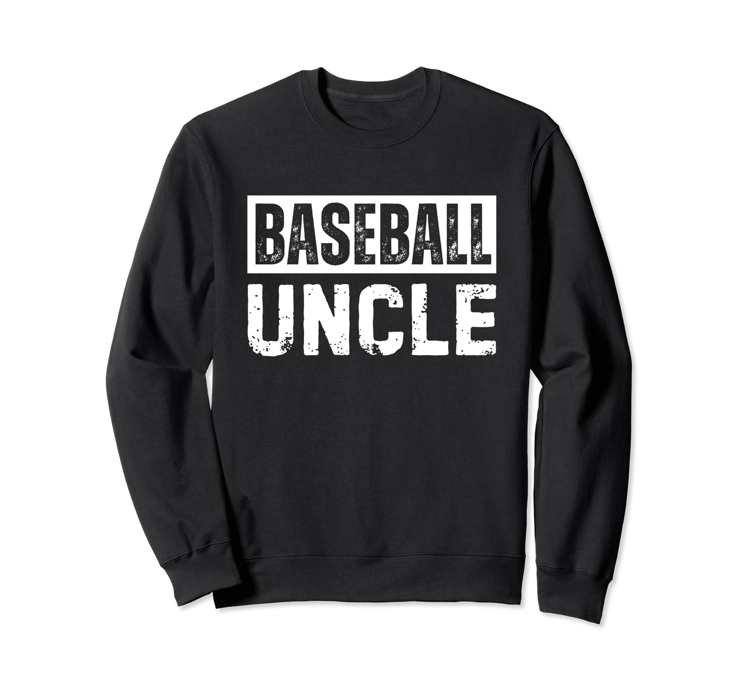Baseball Uncle Distressed T Shirts T-Shirt - Custom Art Print Unisex - T-Shirt, Sweatshirt, Hoodie