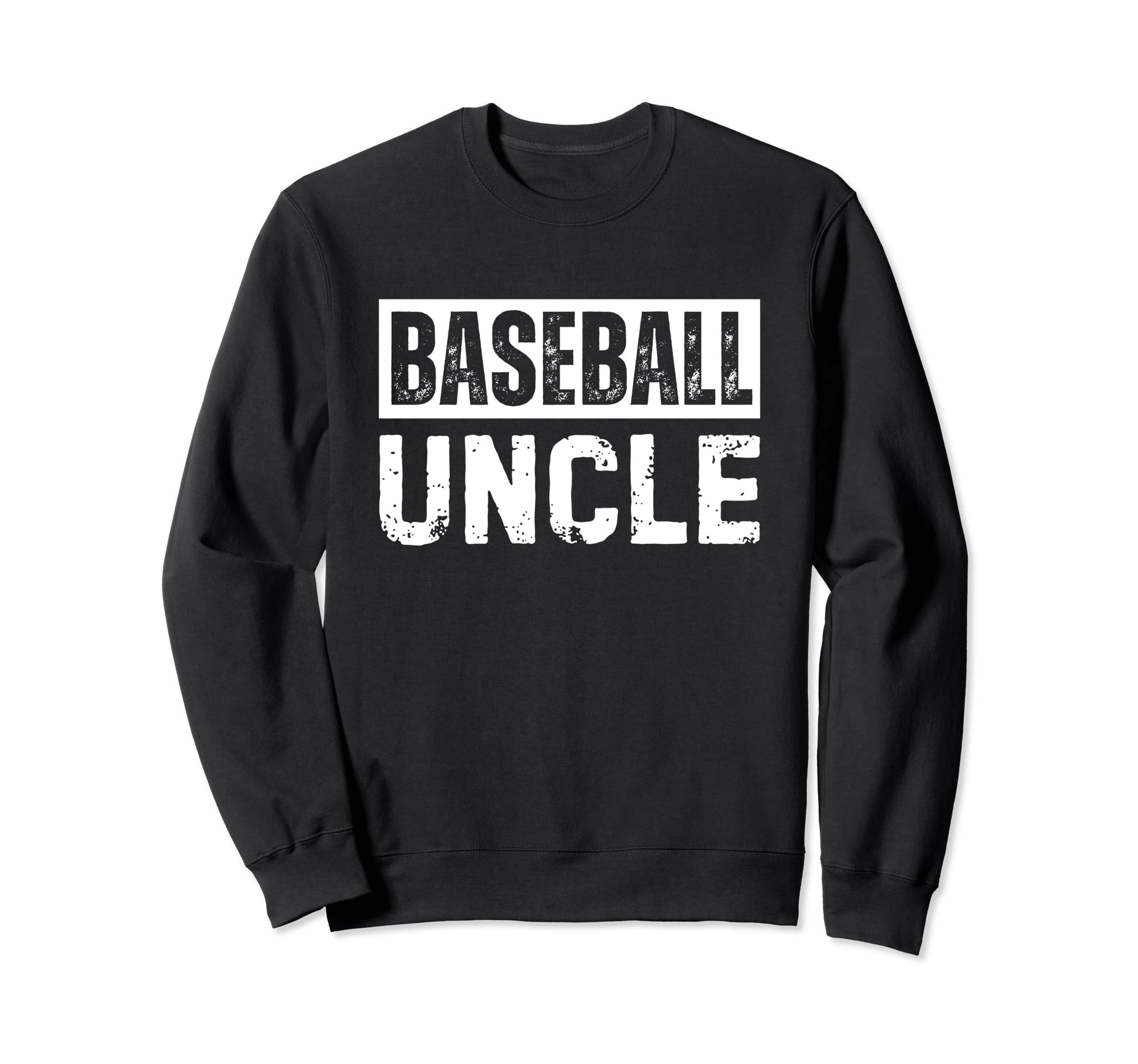 Baseball Uncle Distressed T Shirts T-Shirt - Custom Art Print Unisex - T-Shirt, Sweatshirt, Hoodie
