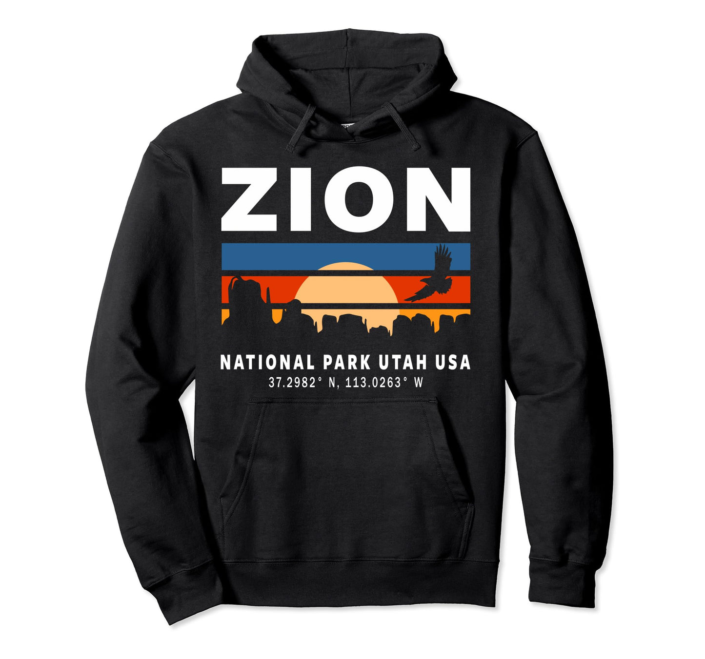 Zion National Park Zion National Park Hoodie - Unique Graphic Unisex - T-Shirt, Sweatshirt, Hoodie