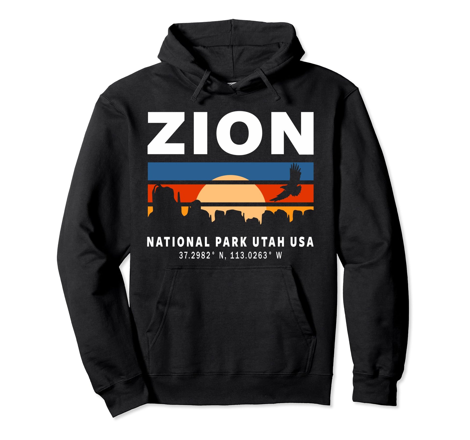 Zion National Park Zion National Park Hoodie - Unique Graphic Unisex - T-Shirt, Sweatshirt, Hoodie