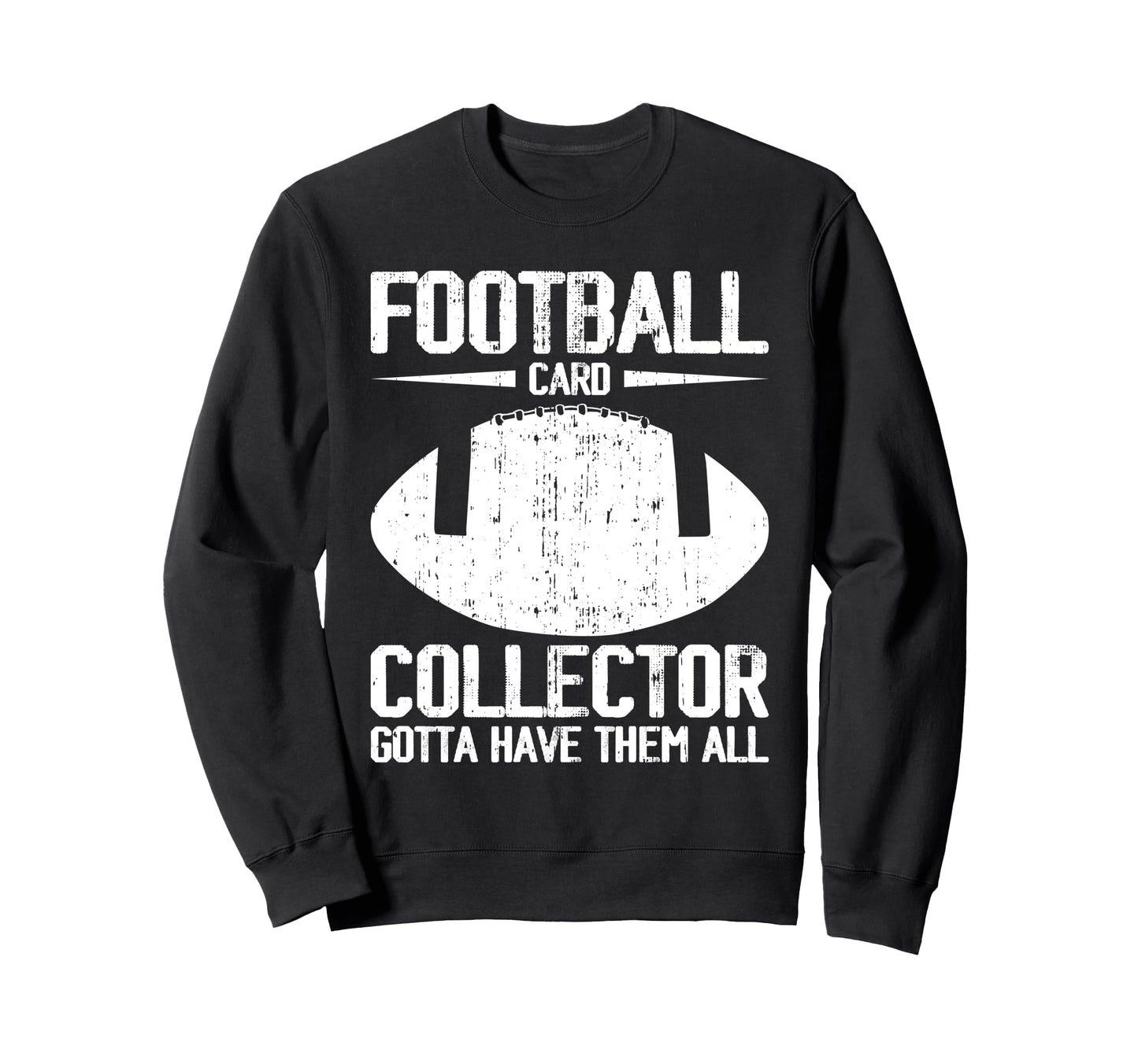 Football Card Collector Dealer Sweatshirt - Minimalist Print Men Women - T-Shirt, Sweatshirt, Hoodie