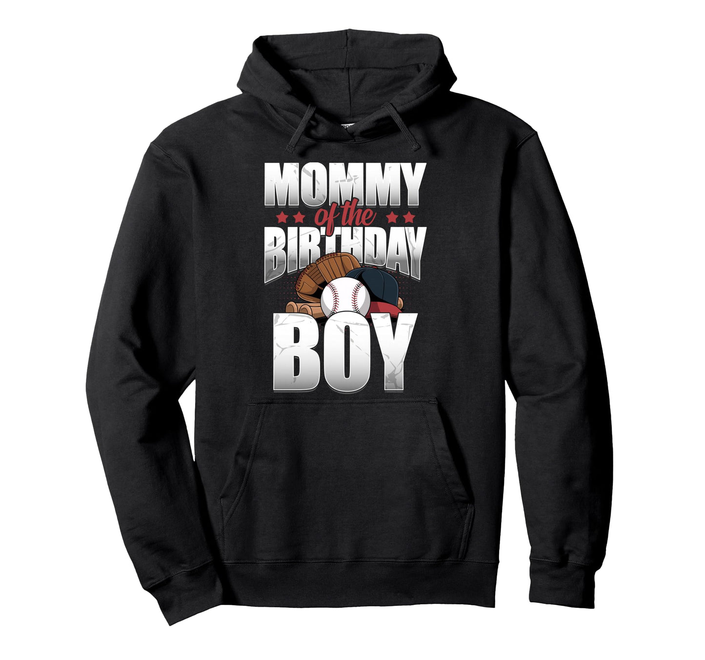 Mommy Birthday Matching Baseball Hoodie - Aesthetic Graphic for Adults - T-Shirt, Sweatshirt, Hoodie