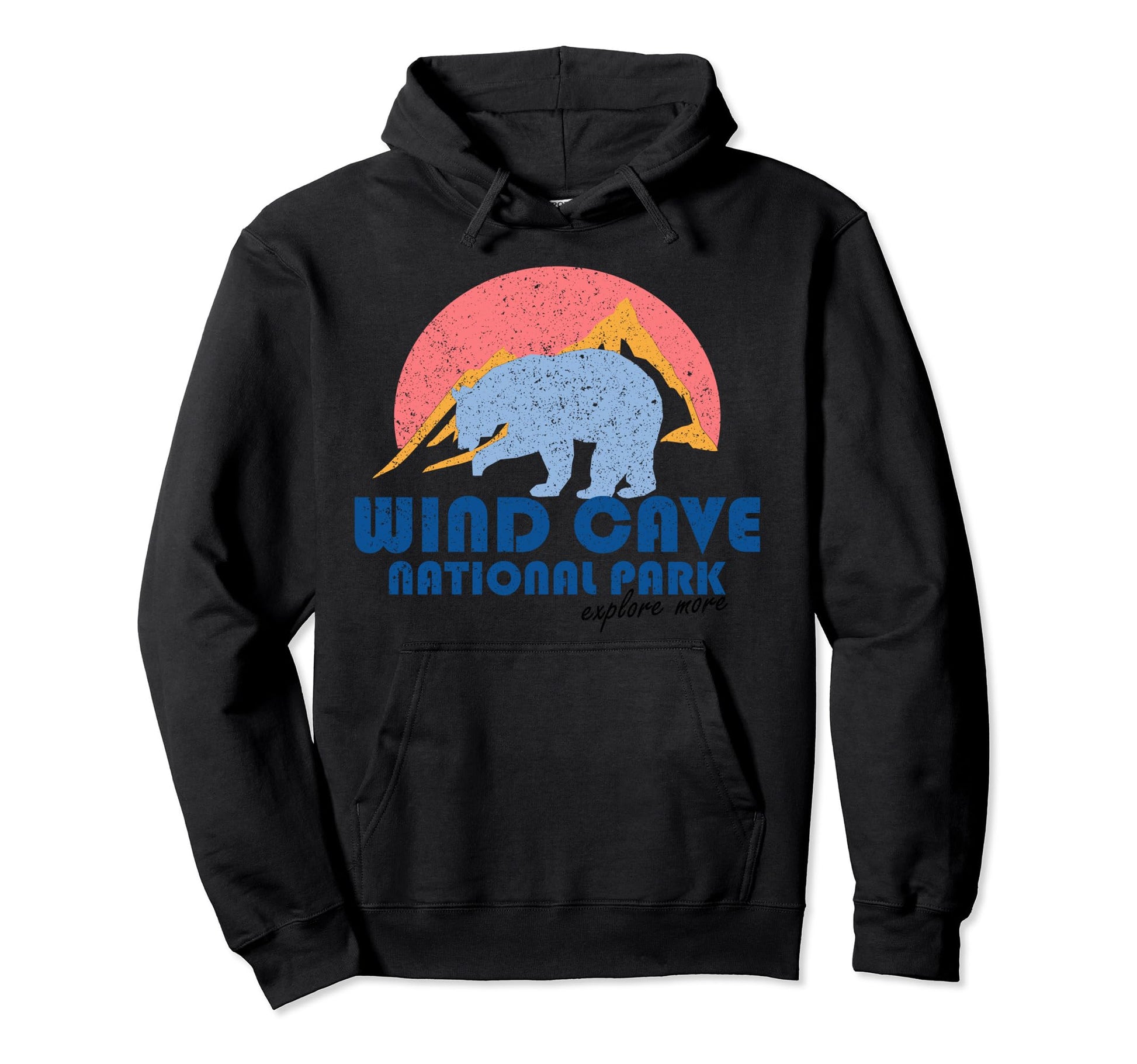 Wind Cave National Park South Dakota Hoodie - Fun Novelty Design Men Women - T-Shirt, Sweatshirt, Hoodie