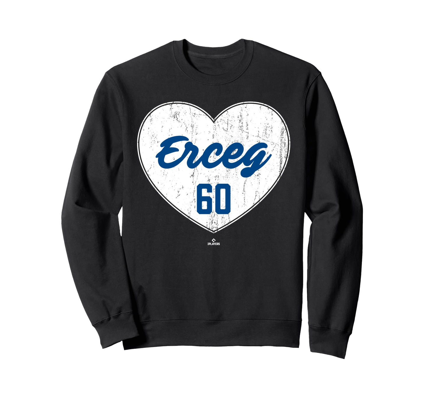Distressed Heart Lucas Erceg Kansas Sweatshirt - Novelty Apparel Unisex - T-Shirt, Sweatshirt, Hoodie
