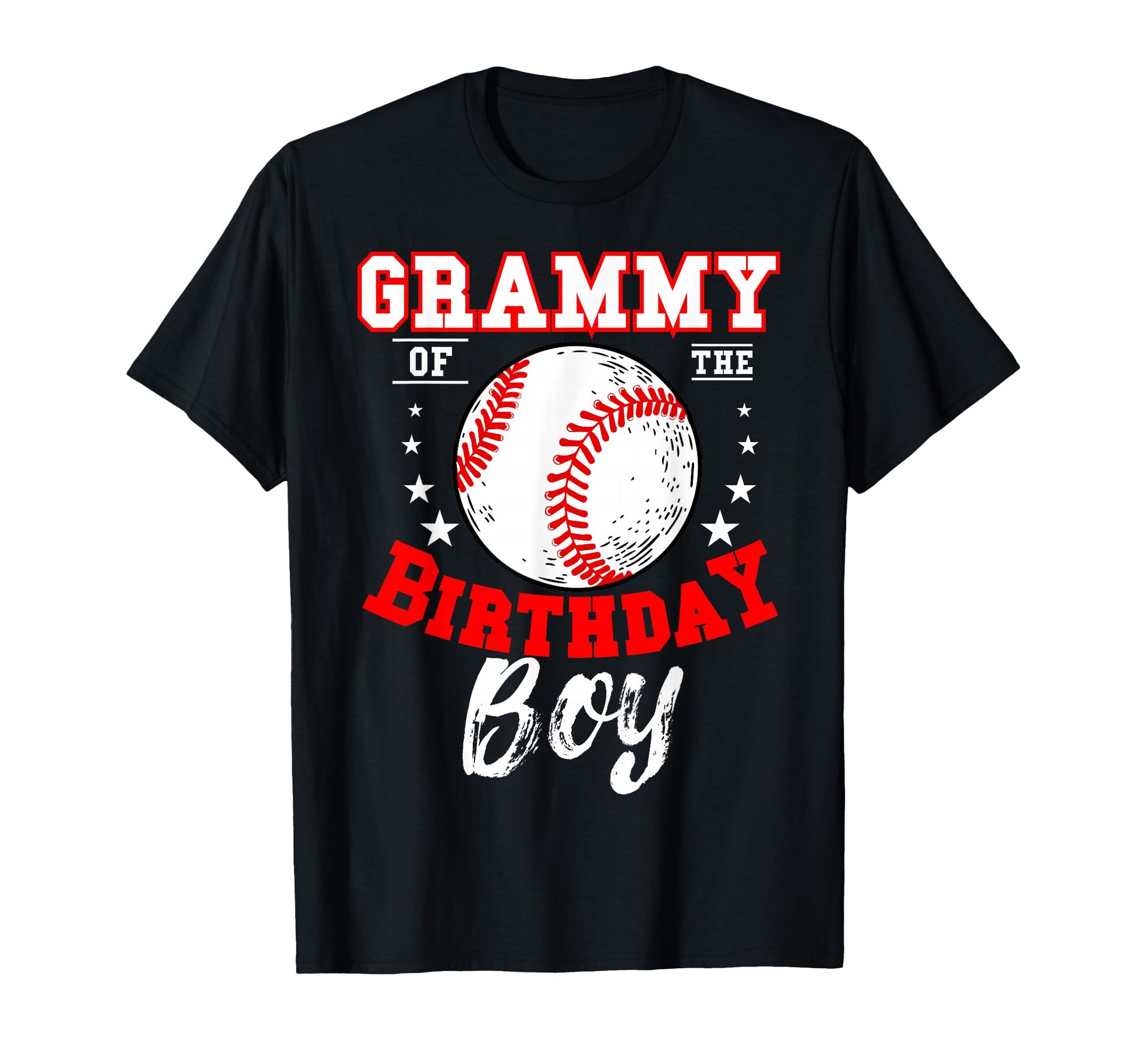 Grammy Birthday Baseball Theme Bday T-Shirt - Custom Art Print for Adults - T-Shirt, Sweatshirt, Hoodie