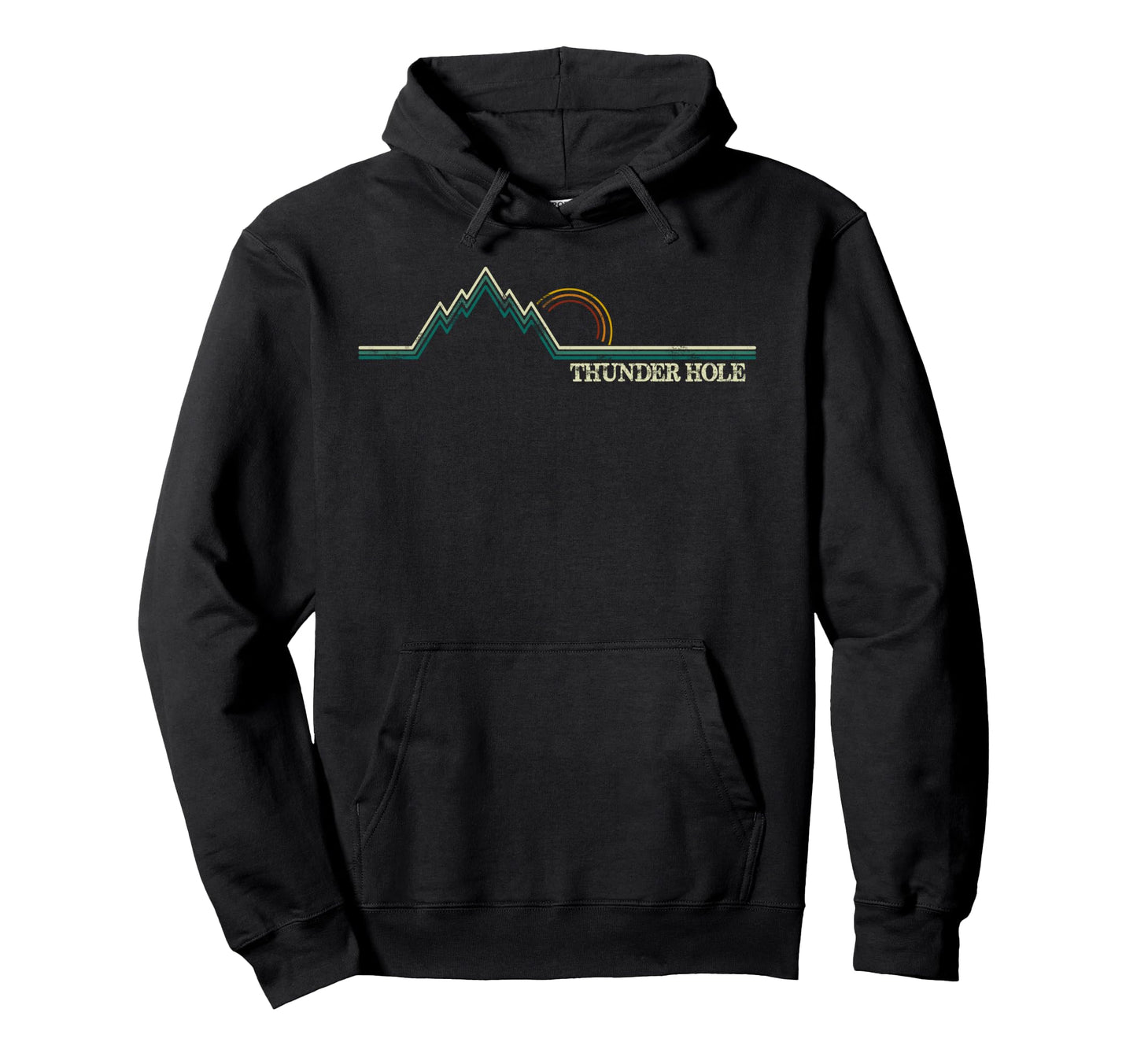 Thunder Hole Acadia National Park Hoodie - Casual Everyday Wear for Adults - T-Shirt, Sweatshirt, Hoodie