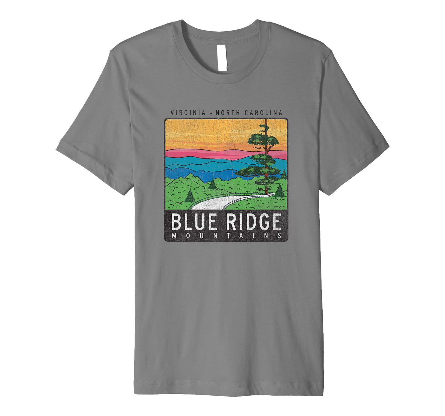 Blue Ridge Mountains National Park T-Shirt - Casual Everyday Wear Unisex - T-Shirt, Sweatshirt, Hoodie