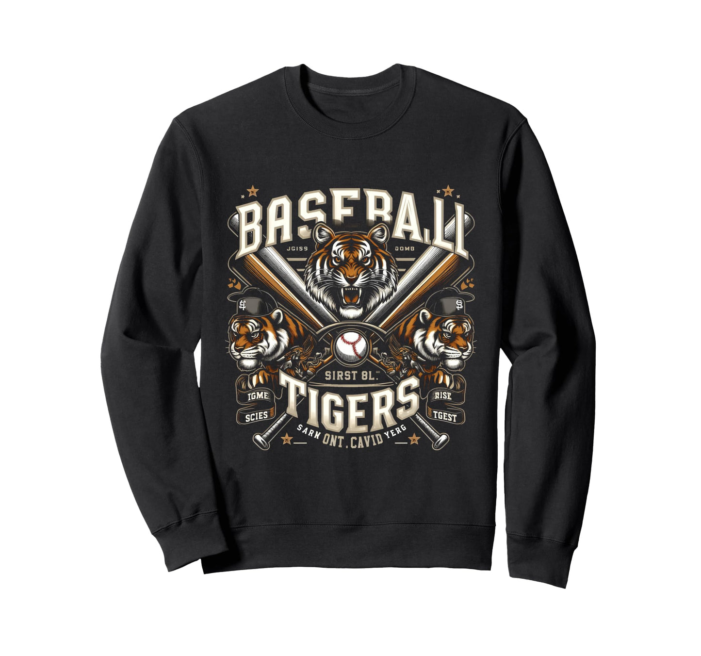 Unstoppable Tiger Power Swing Like Sweatshirt - Trendy Graphic Men Women - T-Shirt, Sweatshirt, Hoodie