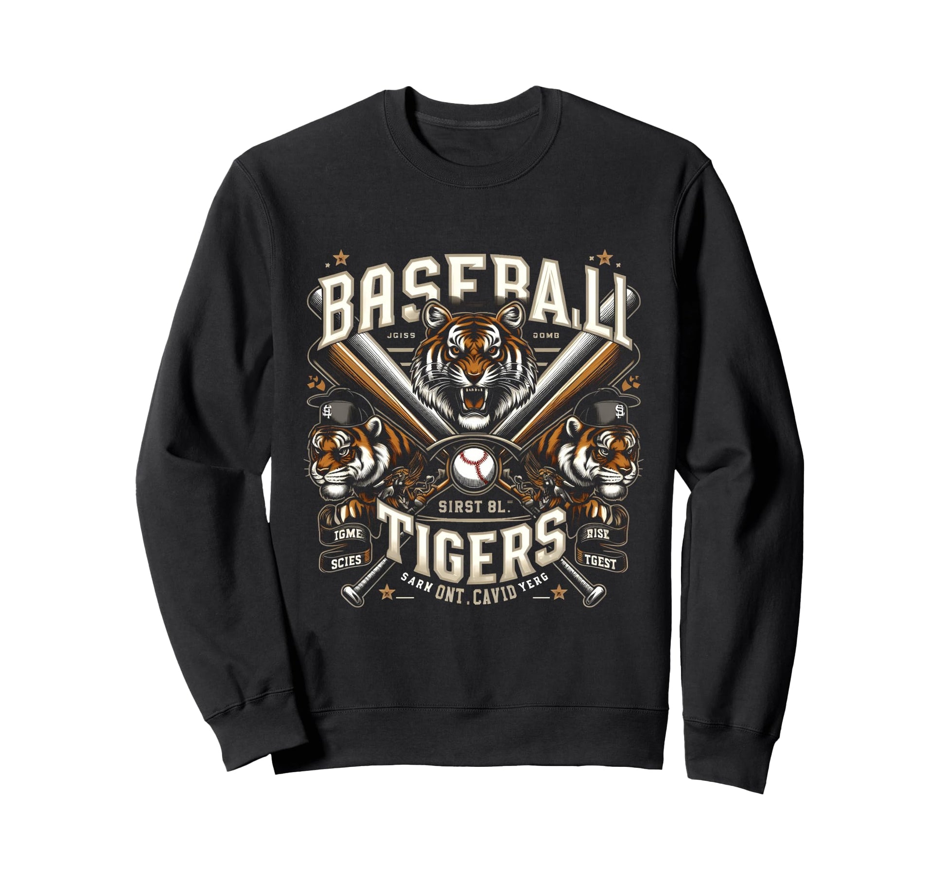 Unstoppable Tiger Power Swing Like Sweatshirt - Trendy Graphic Men Women - T-Shirt, Sweatshirt, Hoodie