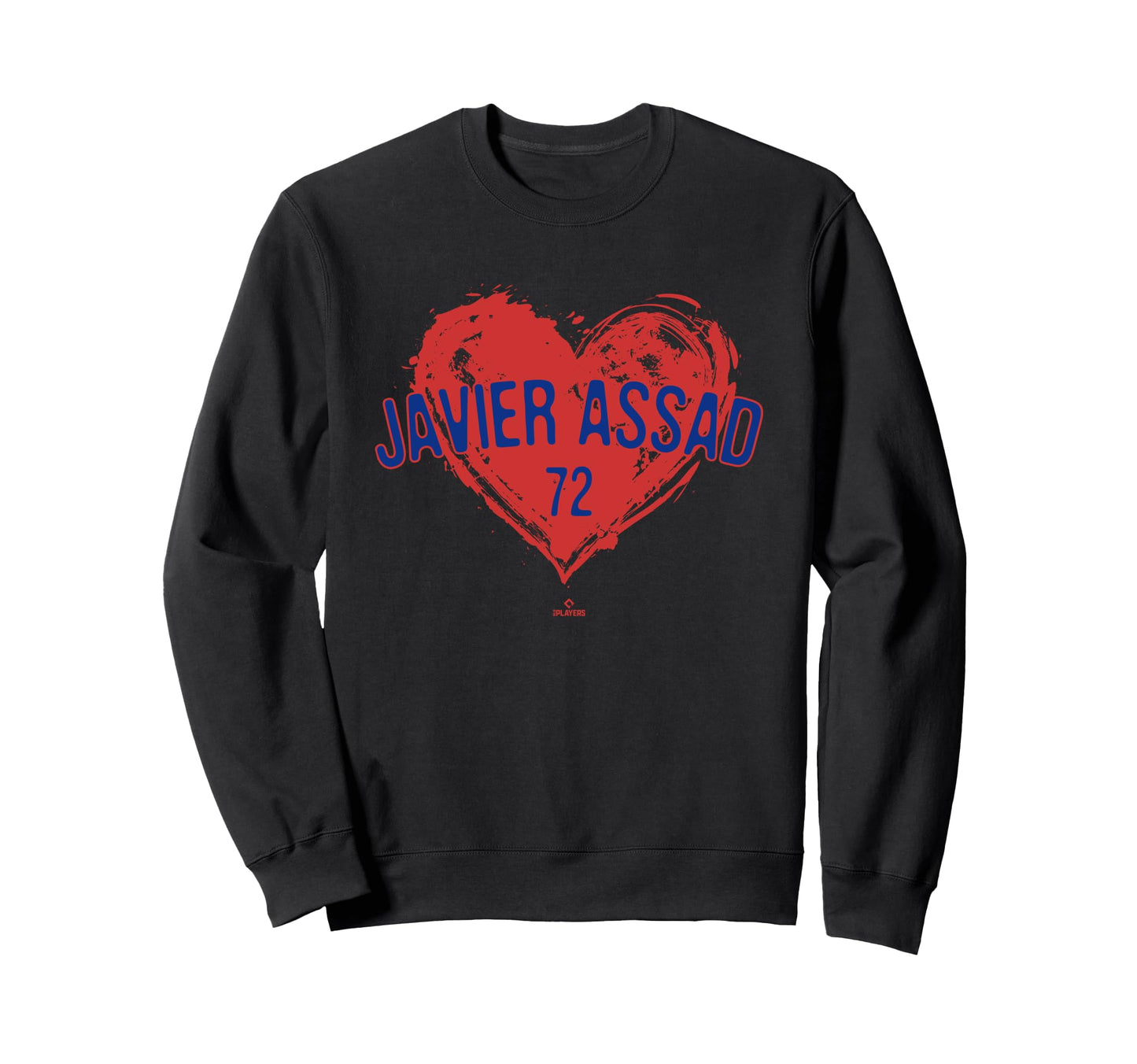 Distressed Heart Javier Assad Sweatshirt - Fun Novelty Design for Adults - T-Shirt, Sweatshirt, Hoodie