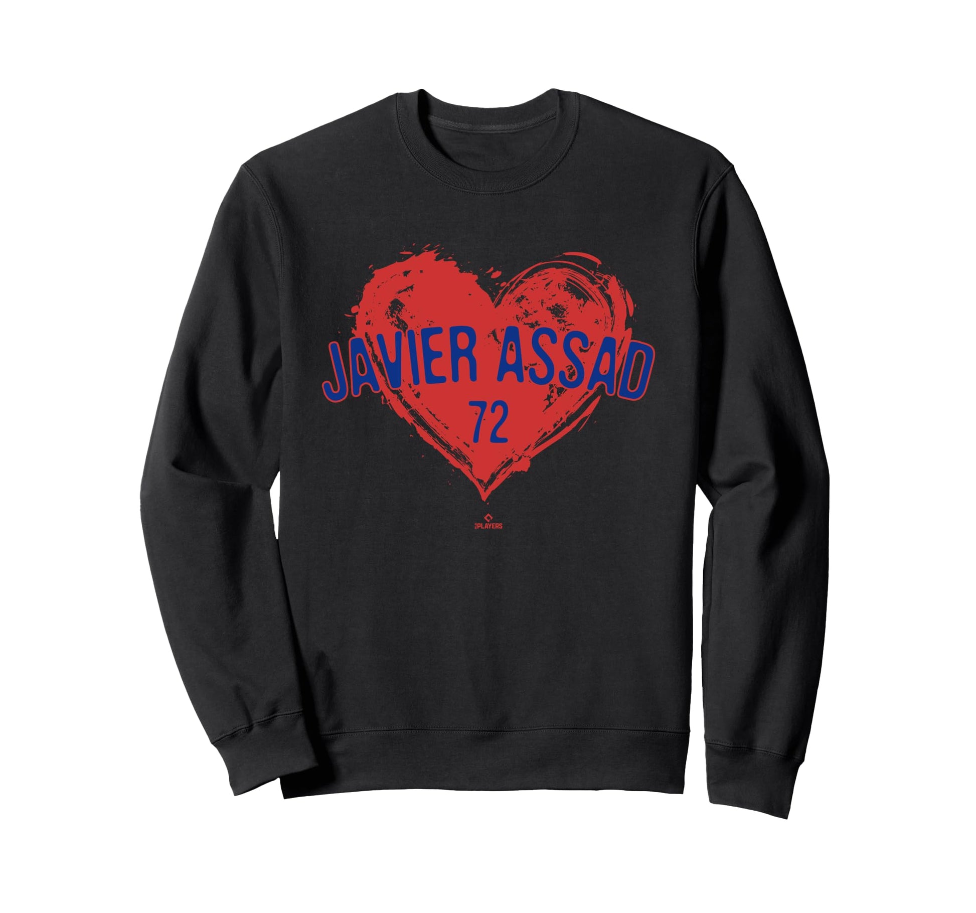 Distressed Heart Javier Assad Sweatshirt - Fun Novelty Design for Adults - T-Shirt, Sweatshirt, Hoodie