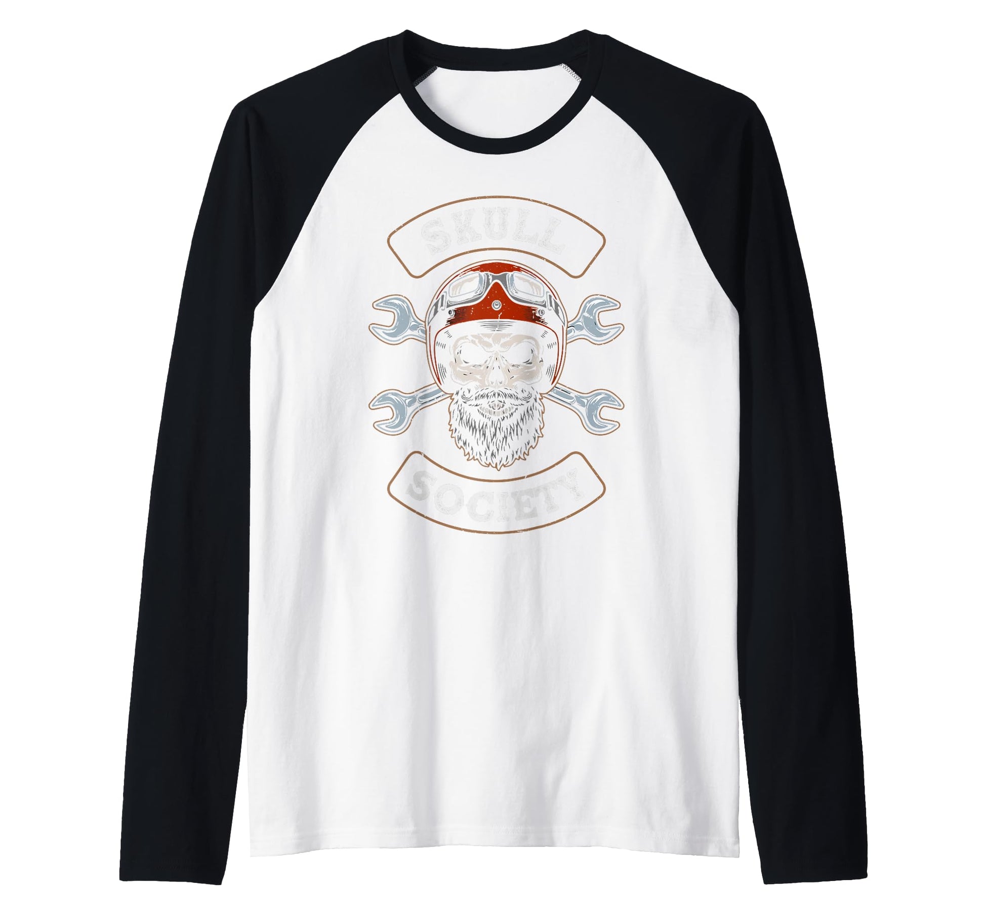 Skull Society Motorcycle Biker Gift Sweatshirt - Fun Novelty Design Unisex - T-Shirt, Sweatshirt, Hoodie