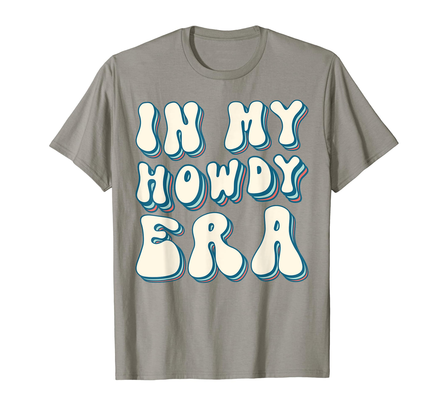 My Howdy Era Groovy Western Cowgirl T-Shirt - Custom Art Print Men Women - T-Shirt, Sweatshirt, Hoodie
