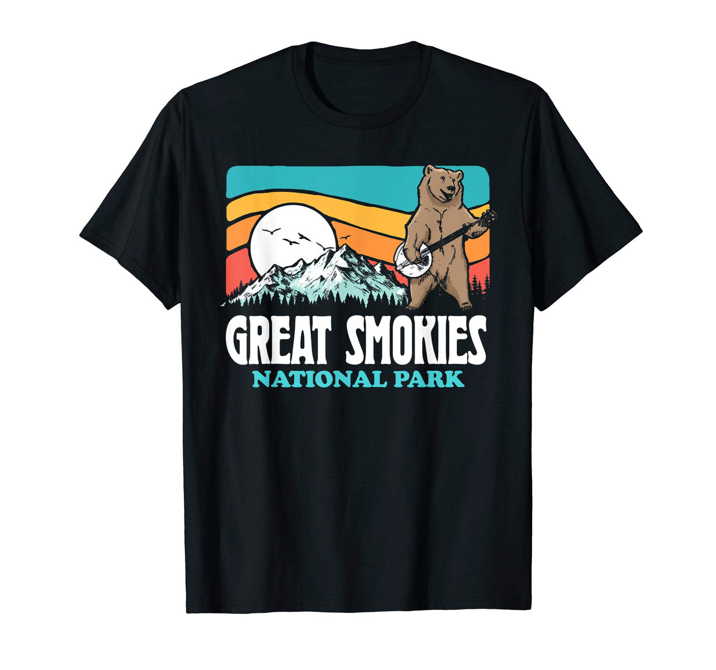 Great Smoky Mountains National Park T-Shirt - Aesthetic Graphic for Adults - T-Shirt, Sweatshirt, Hoodie