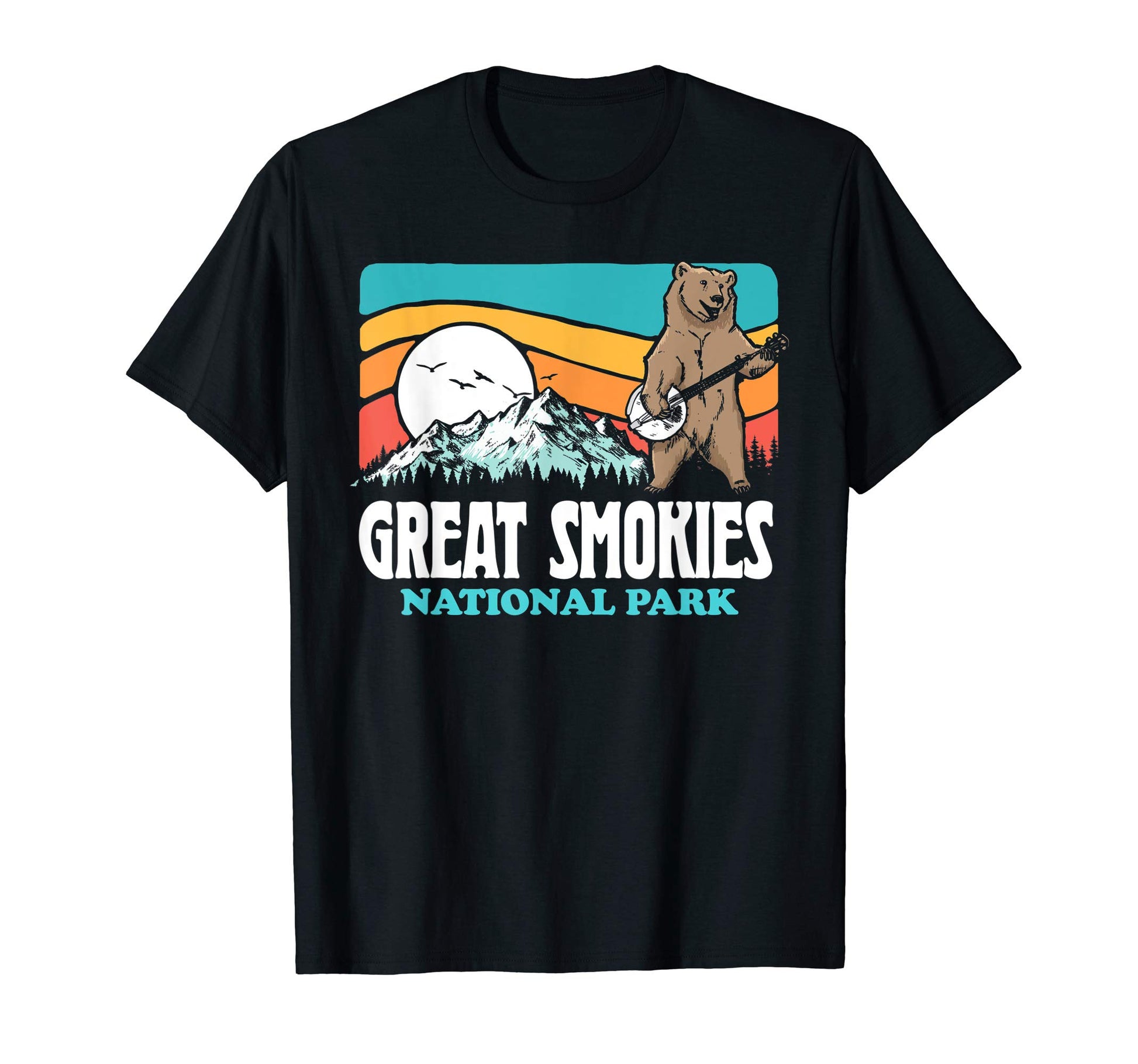 Great Smoky Mountains National Park T-Shirt - Aesthetic Graphic for Adults - T-Shirt, Sweatshirt, Hoodie