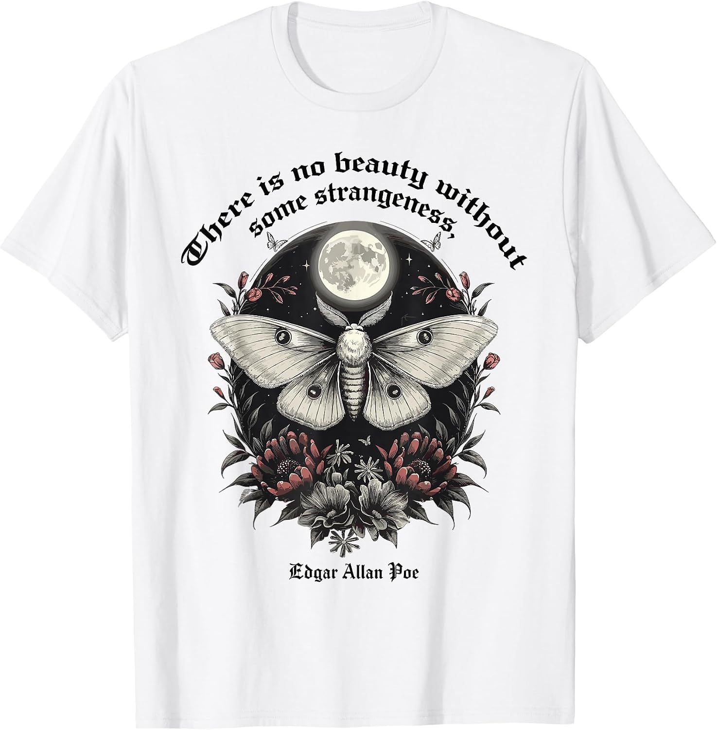 Inspiration from Edgar Allan Poe's works Apparel - Adult & Kids T-Shirts, Sweatshirts & Hoodies apparel design preview 1