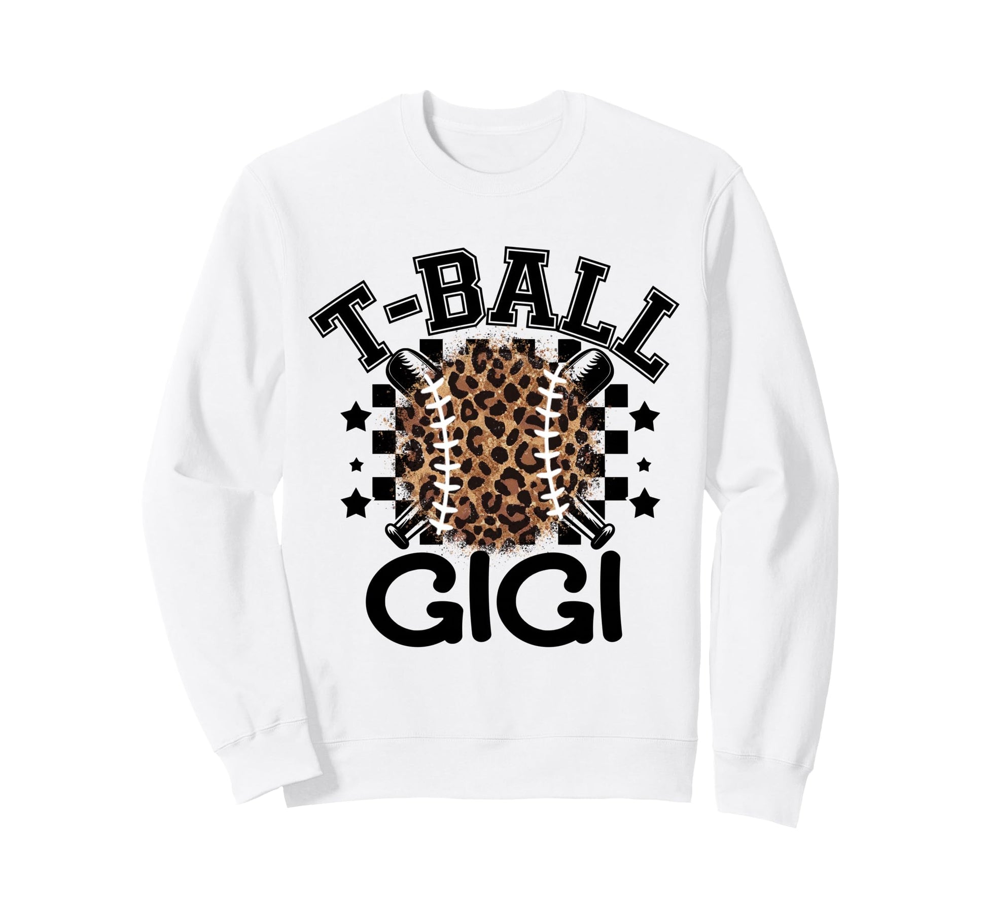 T Ball Teeball Gigi Leopard Cheetah Sweatshirt - Unique Graphic for Adults - T-Shirt, Sweatshirt, Hoodie