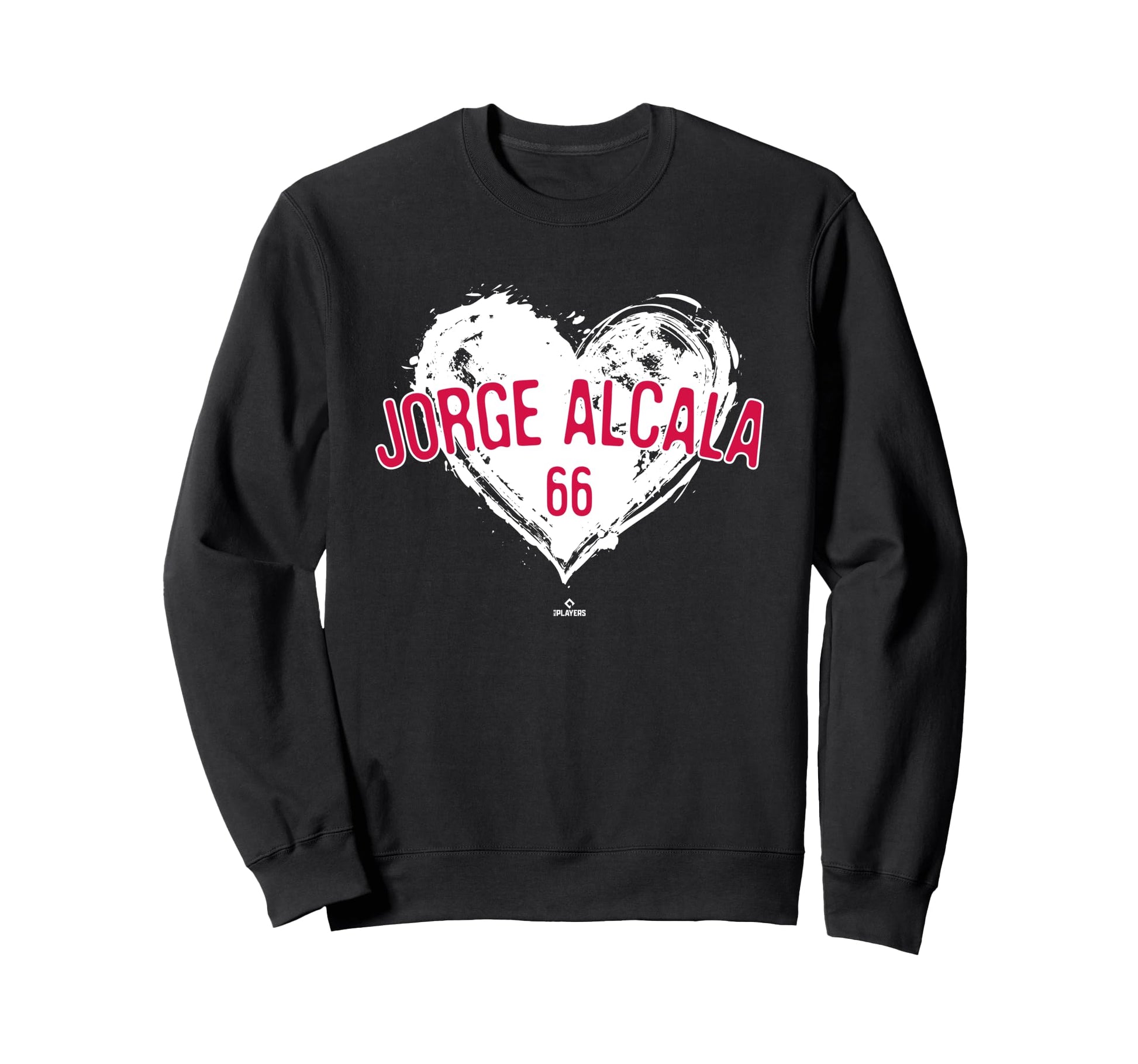 Distressed Heart Jorge Alcala Sweatshirt - Fun Novelty Design for Adults - T-Shirt, Sweatshirt, Hoodie