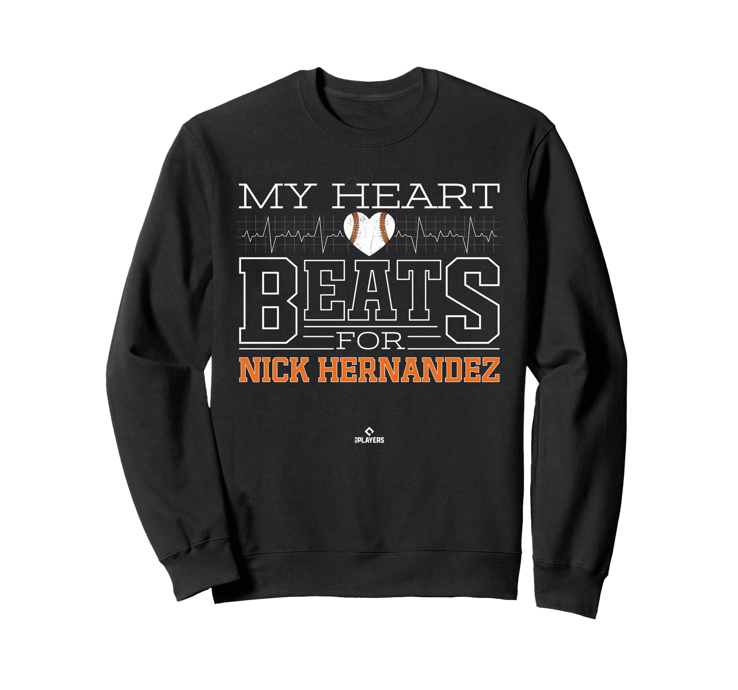 My Heart Beats Nick Hernandez Prospect Sweatshirt - Graphic Print Unisex - T-Shirt, Sweatshirt, Hoodie