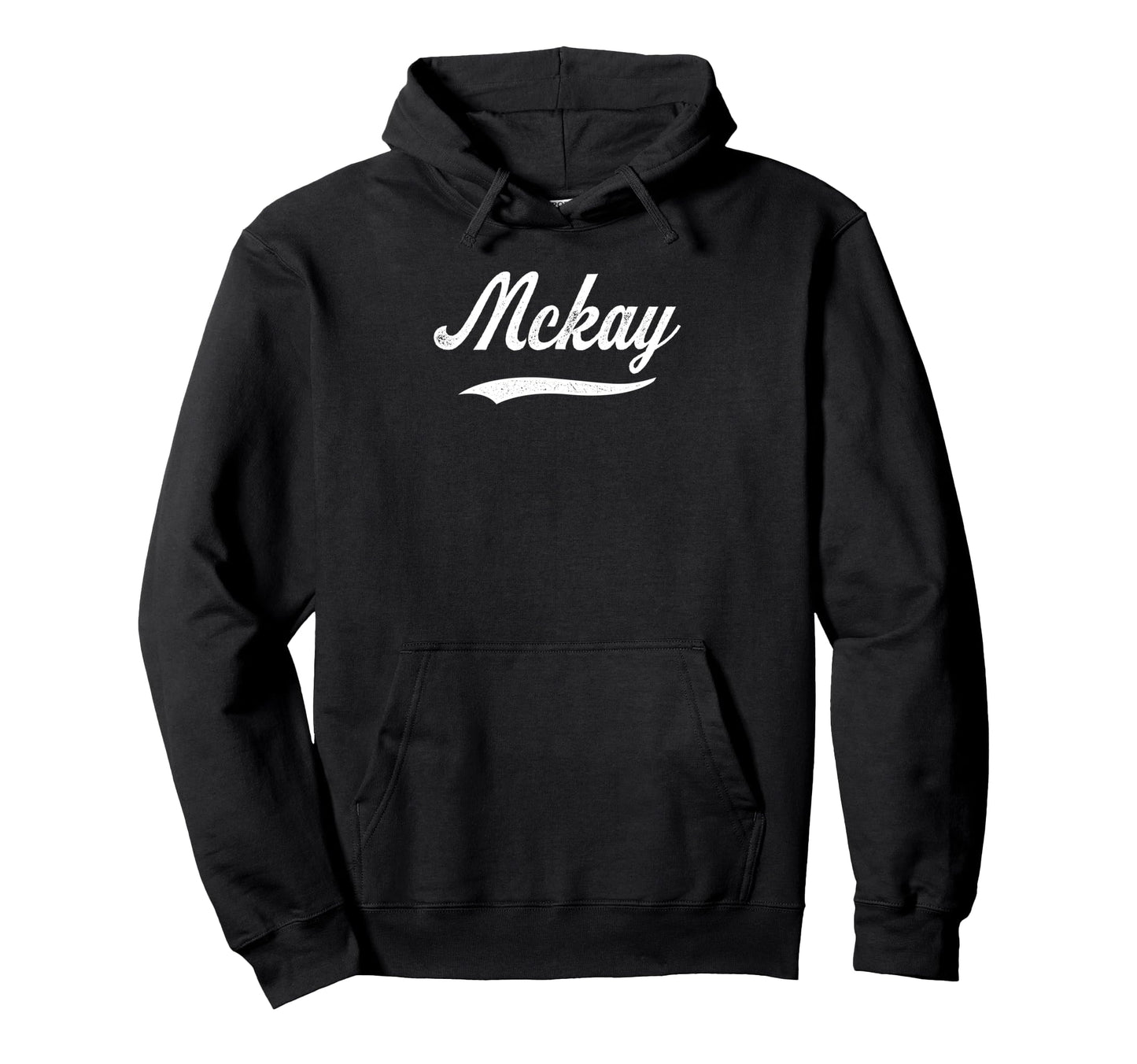 Distressed Script Tyler Mckay Prospect Hoodie - Novelty Apparel for Adults - T-Shirt, Sweatshirt, Hoodie