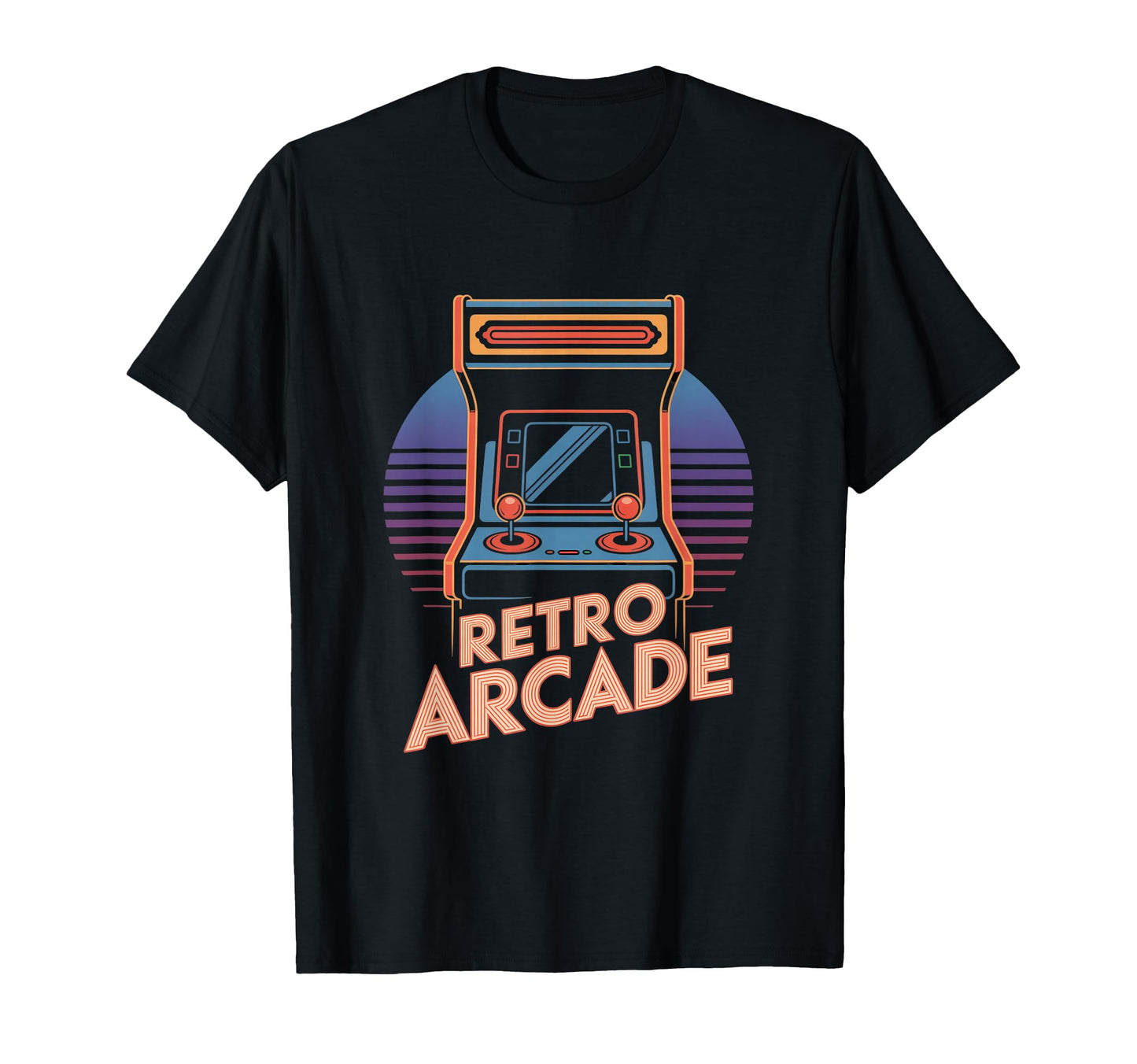 Arcade Cabinet 80S Gaming Aesthetic T-Shirt - Minimalist Print Men Women - T-Shirt, Sweatshirt, Hoodie