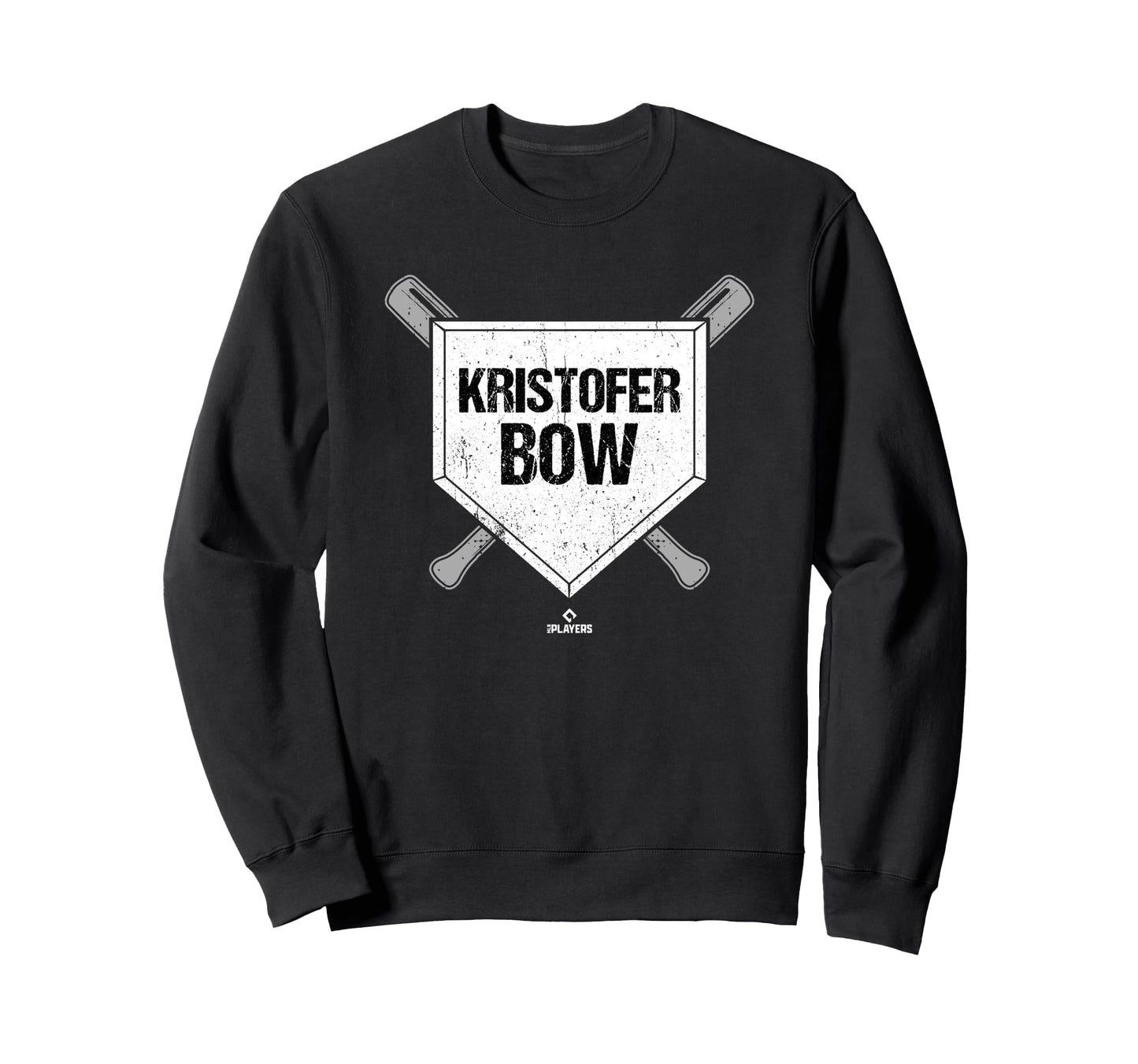 Homeplate Gameday Kristofer Bow Sweatshirt - Unique Graphic Unisex - T-Shirt, Sweatshirt, Hoodie
