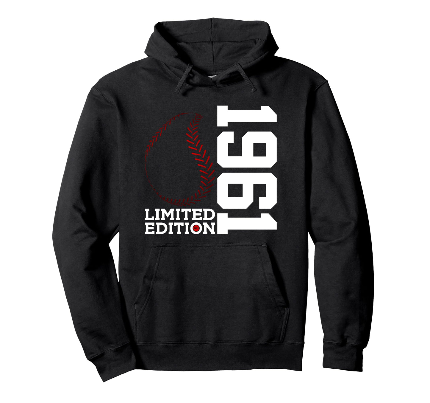 64Th Birthday Baseball 1961 Hoodie - Graphic Print Men Women - T-Shirt, Sweatshirt, Hoodie