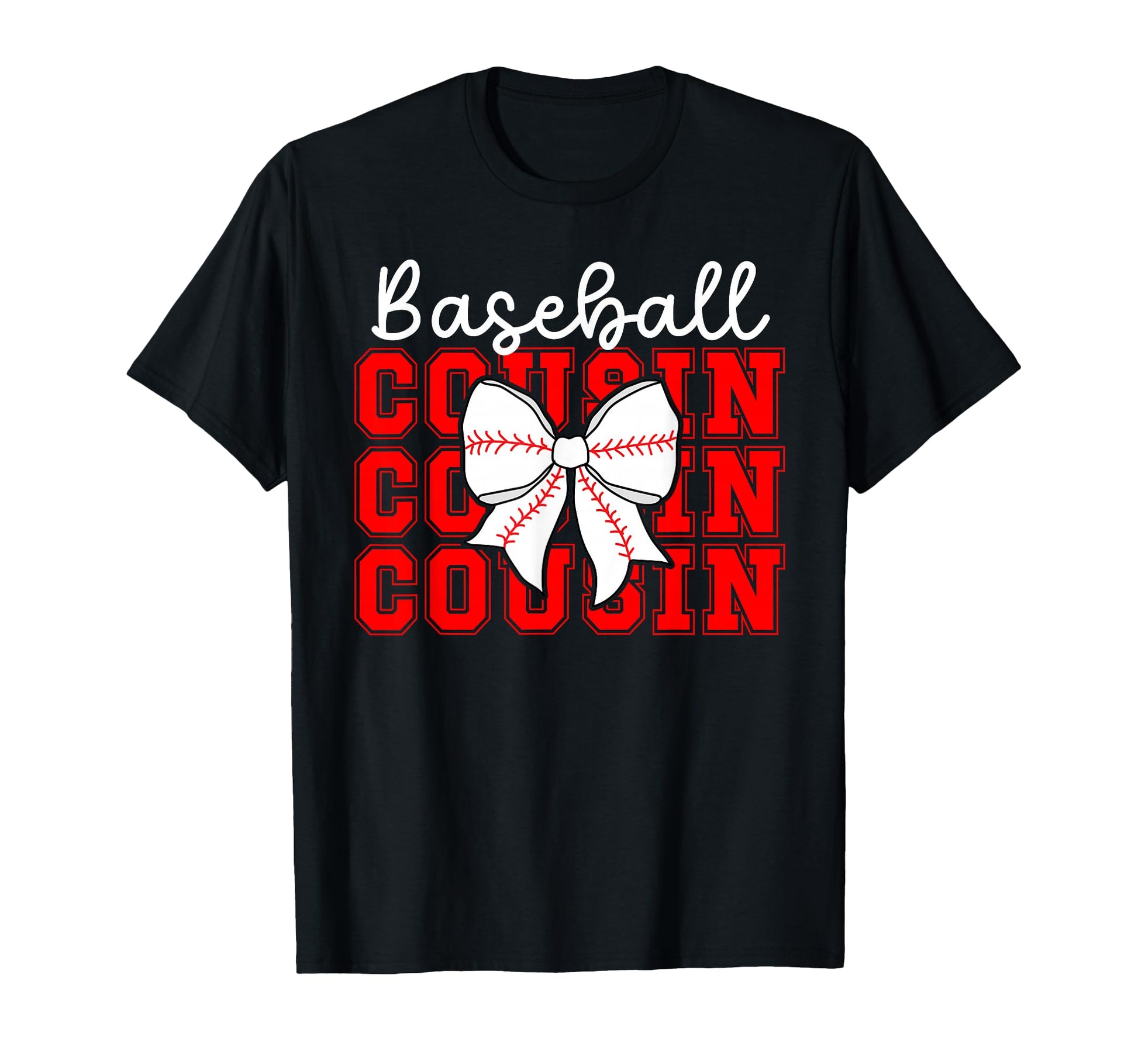 Baseball Cousin Coquette Baseball Player T-Shirt - Trendy Graphic Unisex - T-Shirt, Sweatshirt, Hoodie