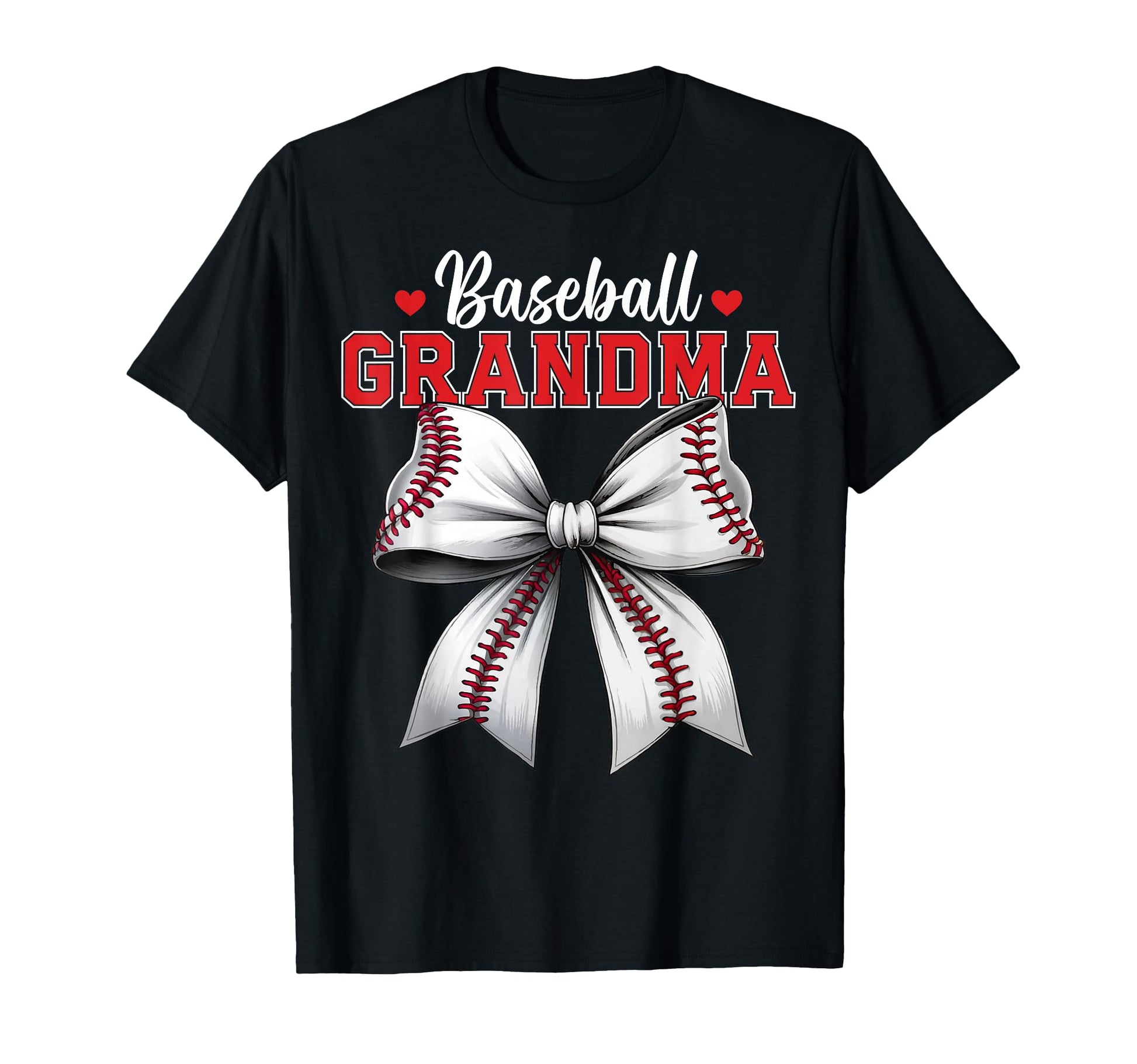 Baseball Grandma Coquette Baseball Nana T-Shirt - Minimalist Print Unisex - T-Shirt, Sweatshirt, Hoodie
