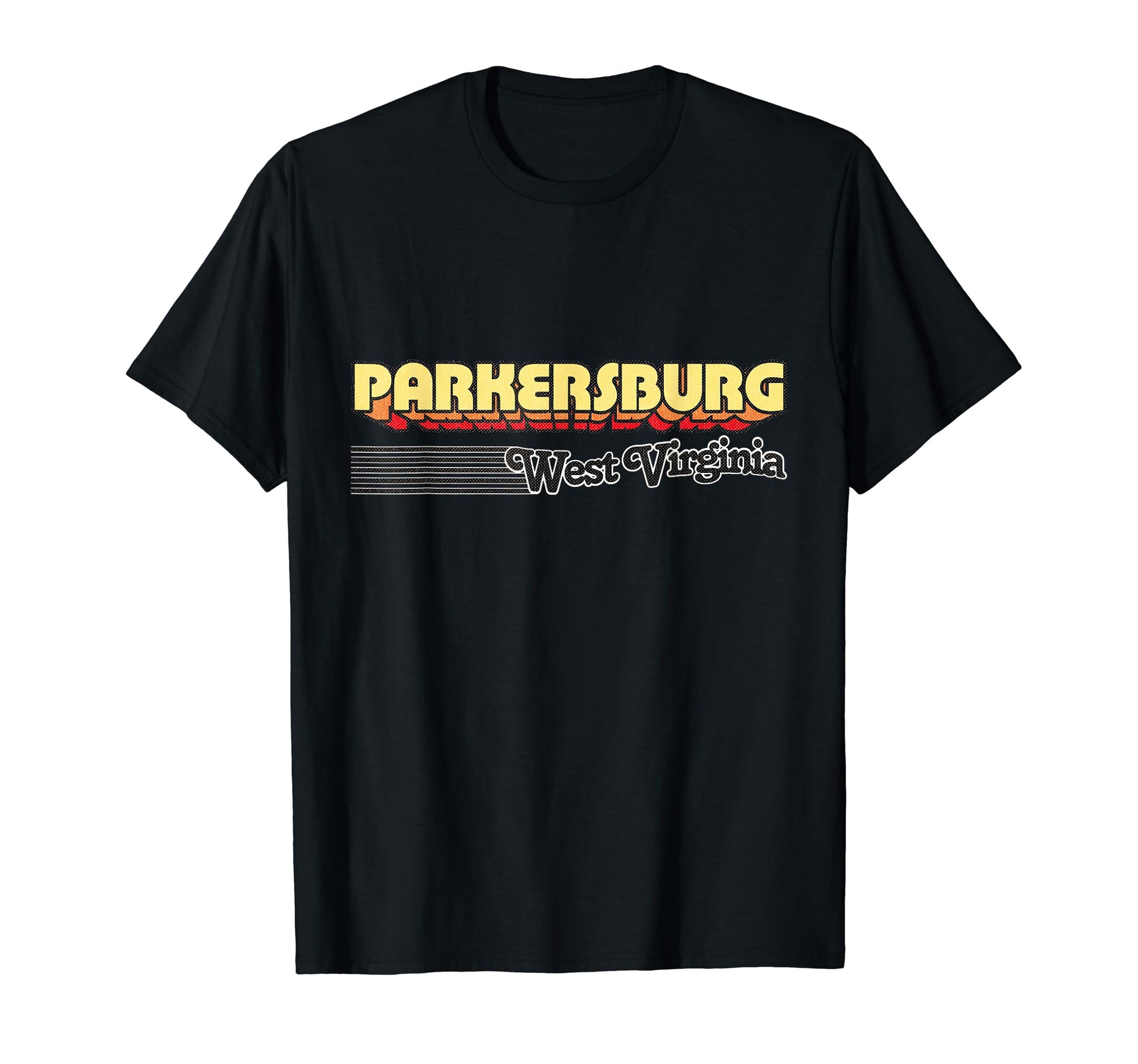 Parkersburg West Virginia Stripes T-Shirt - Streetwear Style Unisex - T-Shirt, Sweatshirt, Hoodie