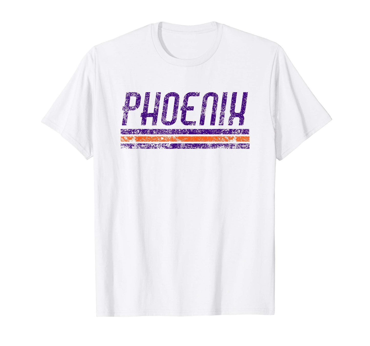 Phoenix Arizona Weathered Stripe T-Shirt - Minimalist Print Men Women - T-Shirt, Sweatshirt, Hoodie