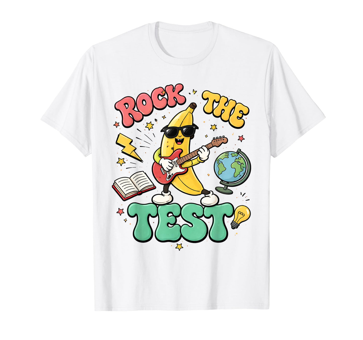 Rock Test Funny Teacher Appreciation T-Shirt - Graphic Print for Adults - T-Shirt, Sweatshirt, Hoodie