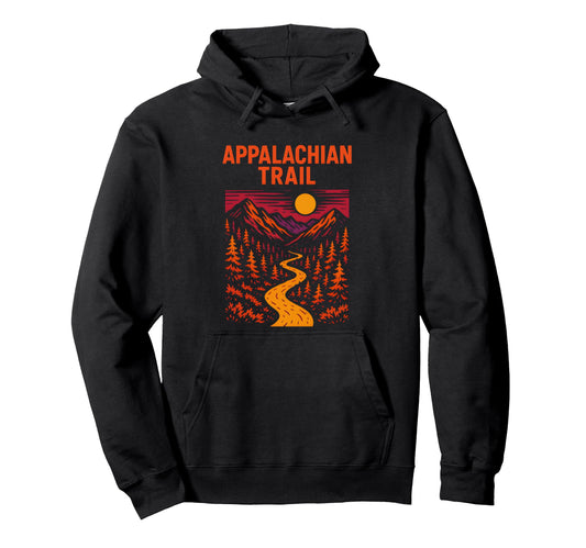 Appalachian Trail Hiking Adventure Mens Hoodie - Novelty Apparel Men Women - T-Shirt, Sweatshirt, Hoodie