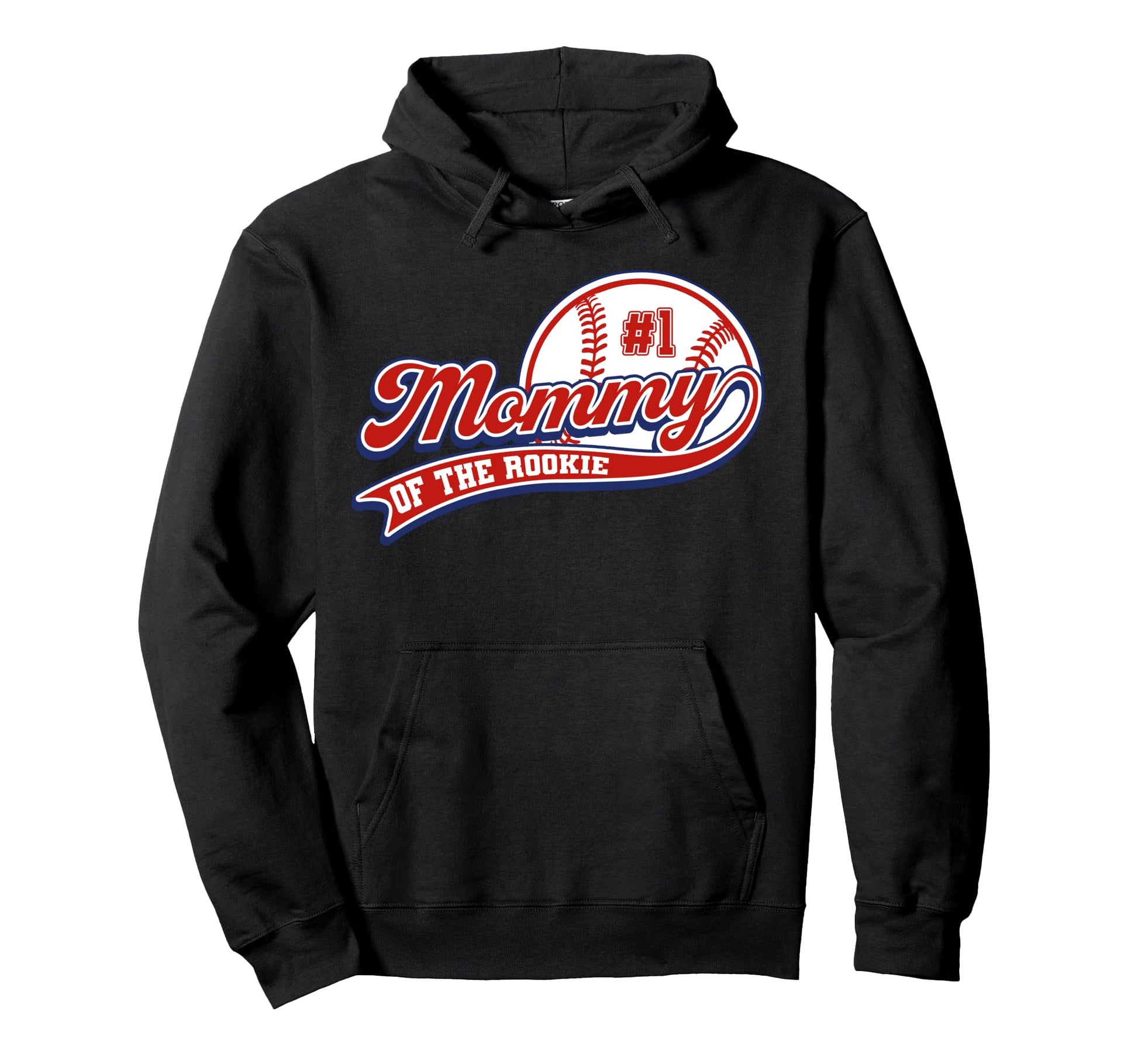 Mommy Rookie Year 1St Birthday Baseball Hoodie - Streetwear Style Unisex - T-Shirt, Sweatshirt, Hoodie
