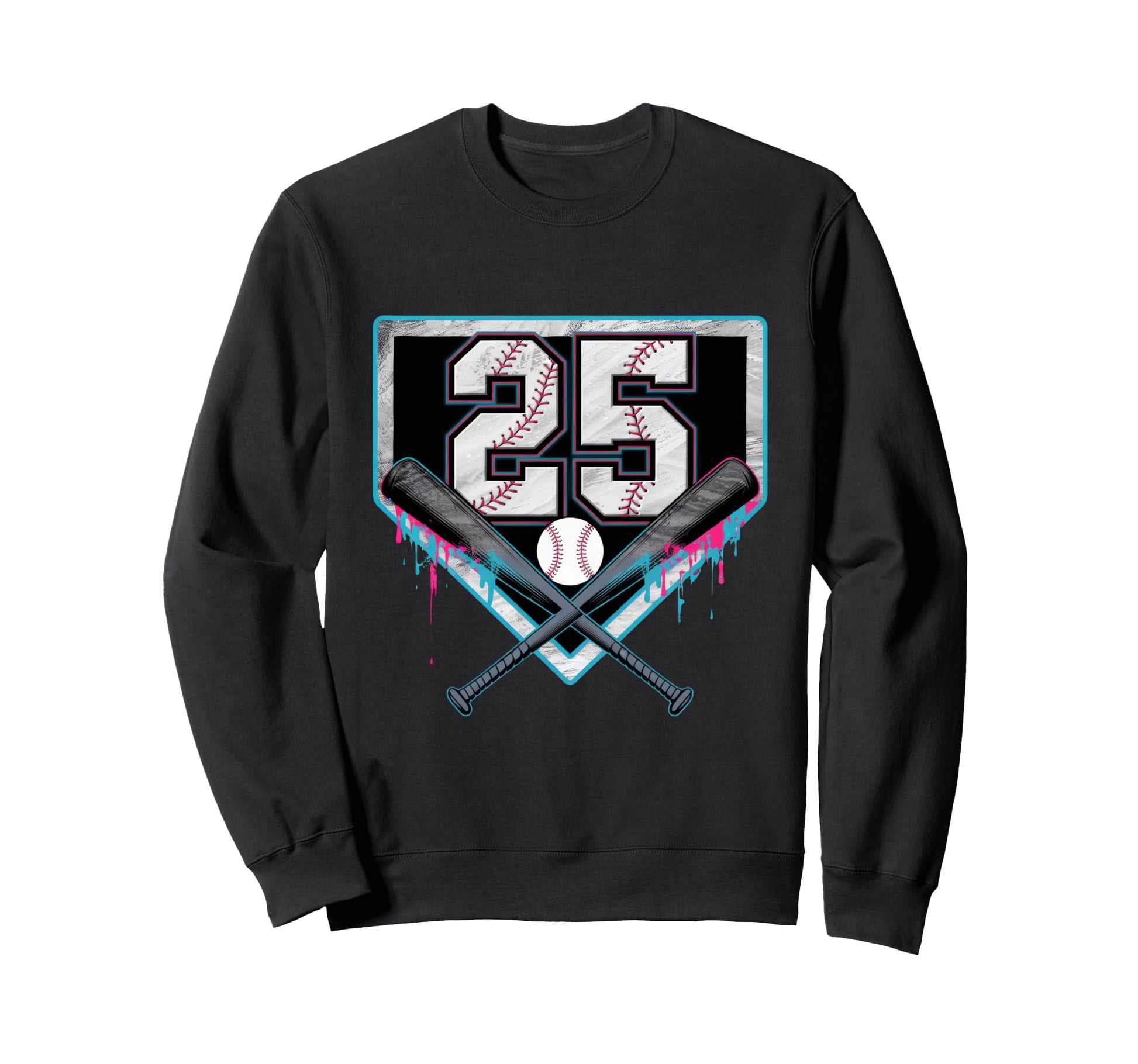 Sprinkle 25Th Birthday Baseball Home Sweatshirt - Unique Graphic Men Women - T-Shirt, Sweatshirt, Hoodie