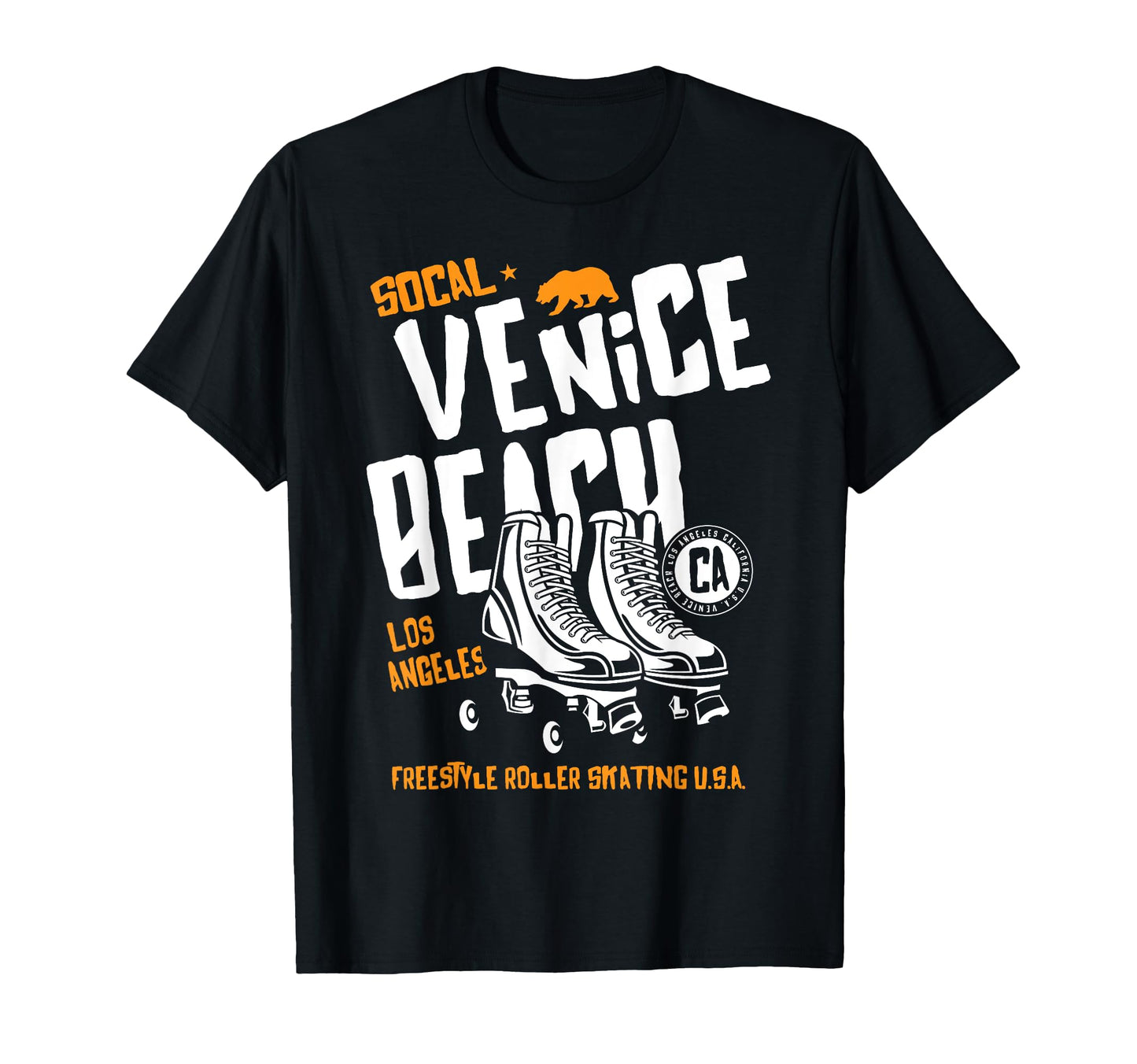 Venice Beach California Roller Skate T-Shirt - Casual Everyday Wear Unisex - T-Shirt, Sweatshirt, Hoodie