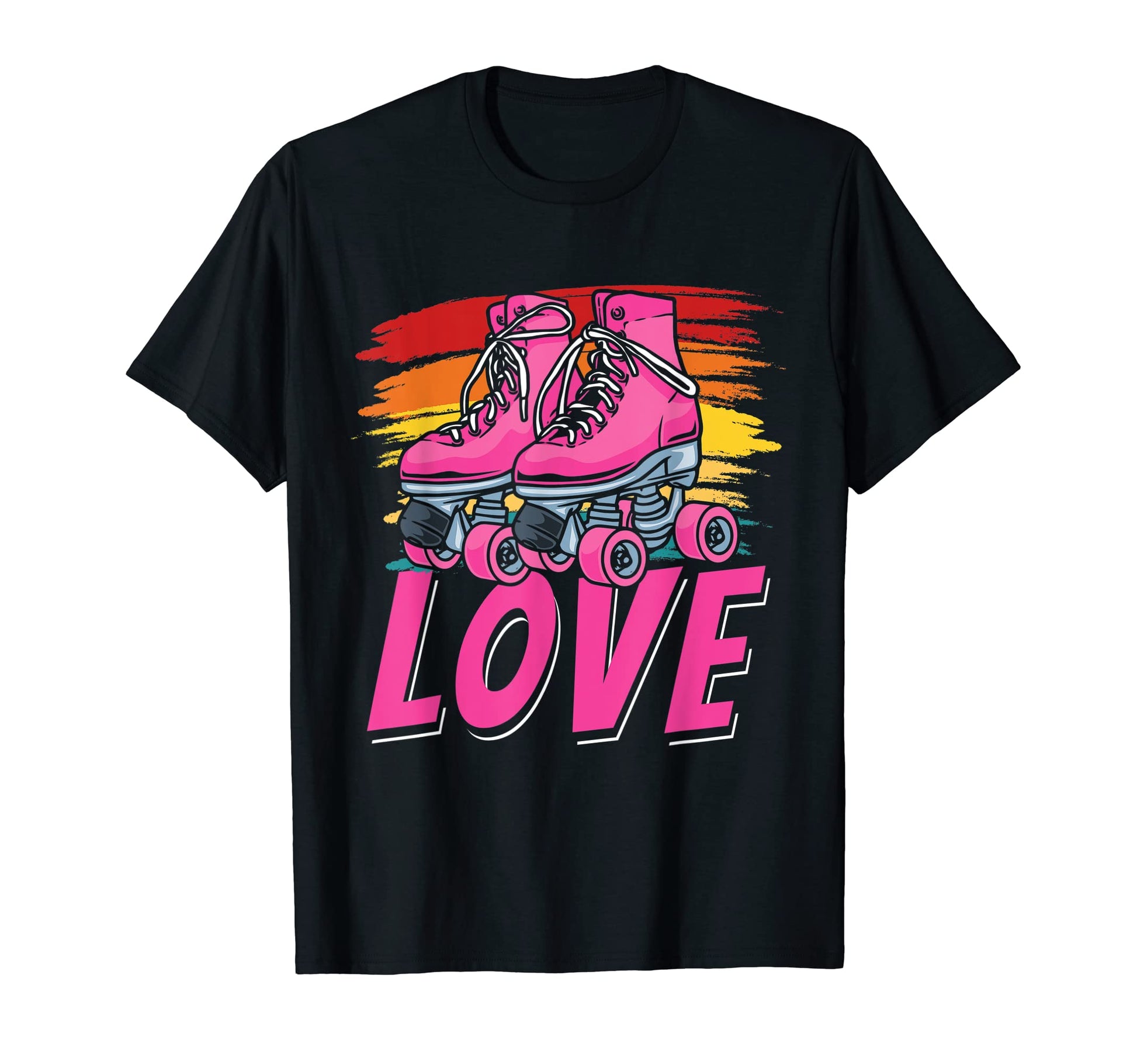 Roller Skates Roller Skating Roller Hoodie - Custom Art Print Unisex - T-Shirt, Sweatshirt, Hoodie
