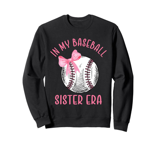 Baseball Coquette Bow My Sweatshirt - Casual Everyday Wear Men Women - T-Shirt, Sweatshirt, Hoodie