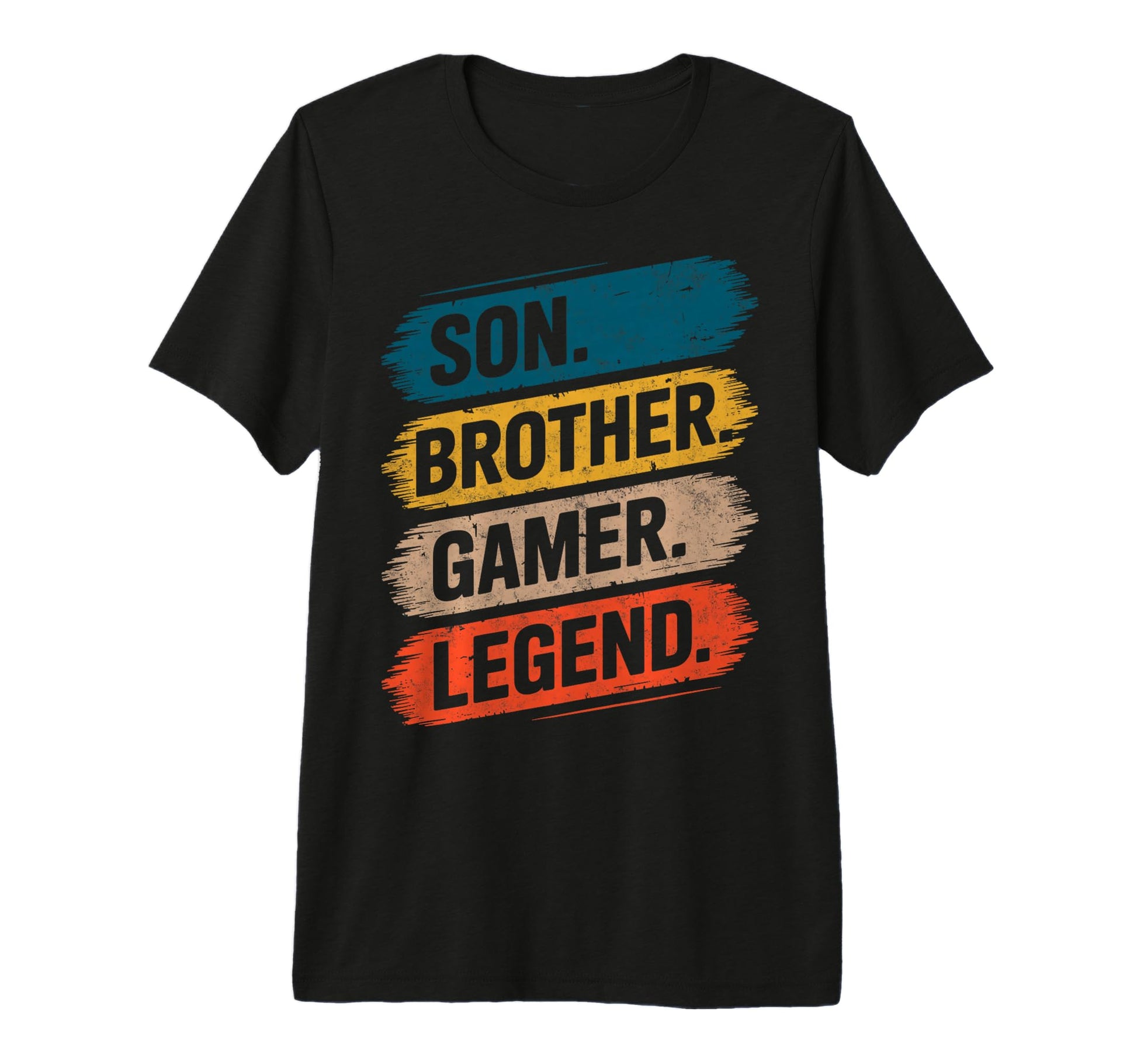 Son Brother Gamer Legend Video Game Gaming T-Shirt - Trendy Graphic Unisex - T-Shirt, Sweatshirt, Hoodie