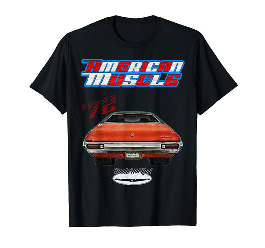 1972 Torino Hot Rod Muscle Car T-Shirt - Custom Art Print Men Women - T-Shirt, Sweatshirt, Hoodie