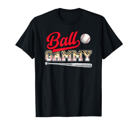 Ball Gammy Leopard Baseball Gammy Baseball T-Shirt - Trendy Graphic Unisex - T-Shirt, Sweatshirt, Hoodie