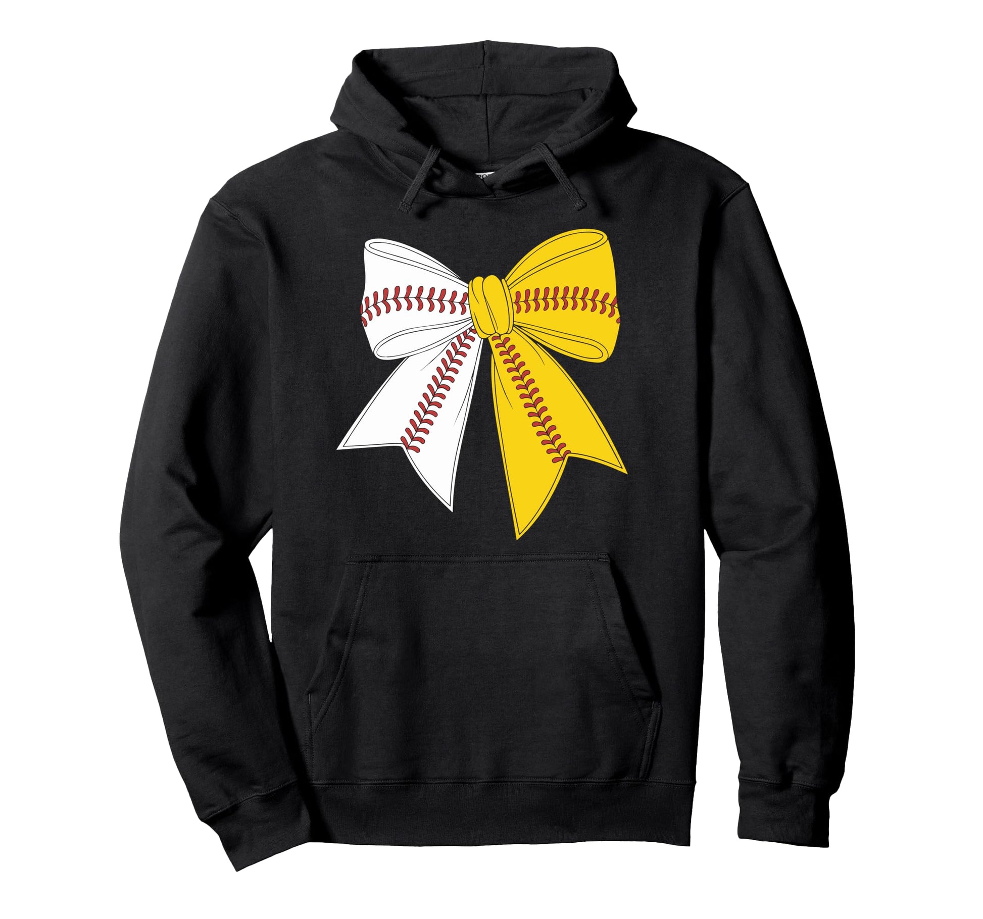 Half Baseball And Softball Mom Mama Hoodie - Novelty Apparel for Adults - T-Shirt, Sweatshirt, Hoodie