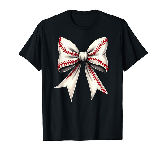 Baseball Coquette Bow Mommy T-Shirt - Streetwear Style for Adults - T-Shirt, Sweatshirt, Hoodie