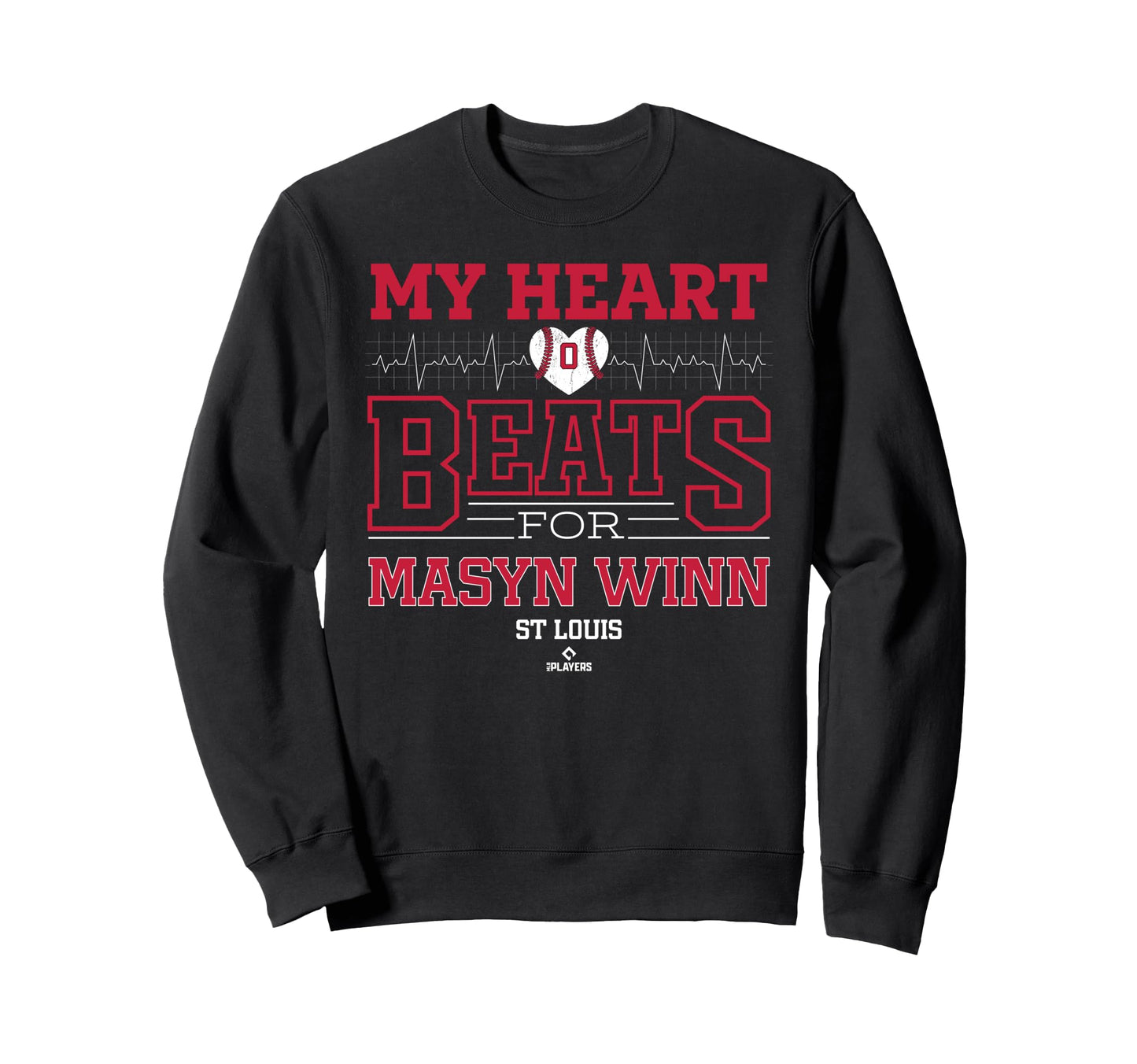 My Heart Beats Masyn Winn St Louis Sweatshirt - Custom Art Print Men Women - T-Shirt, Sweatshirt, Hoodie