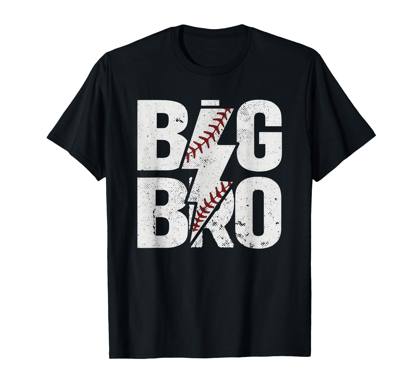 Lightning Bolt Big Bro Announcement T-Shirt - Graphic Print Men Women - T-Shirt, Sweatshirt, Hoodie