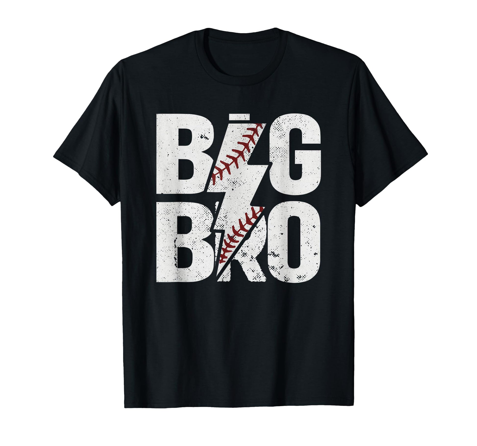 Lightning Bolt Big Bro Announcement T-Shirt - Graphic Print Men Women - T-Shirt, Sweatshirt, Hoodie